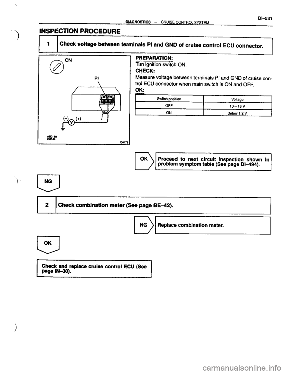 TOYOTA CELICA 1999  Service Repair Manual 