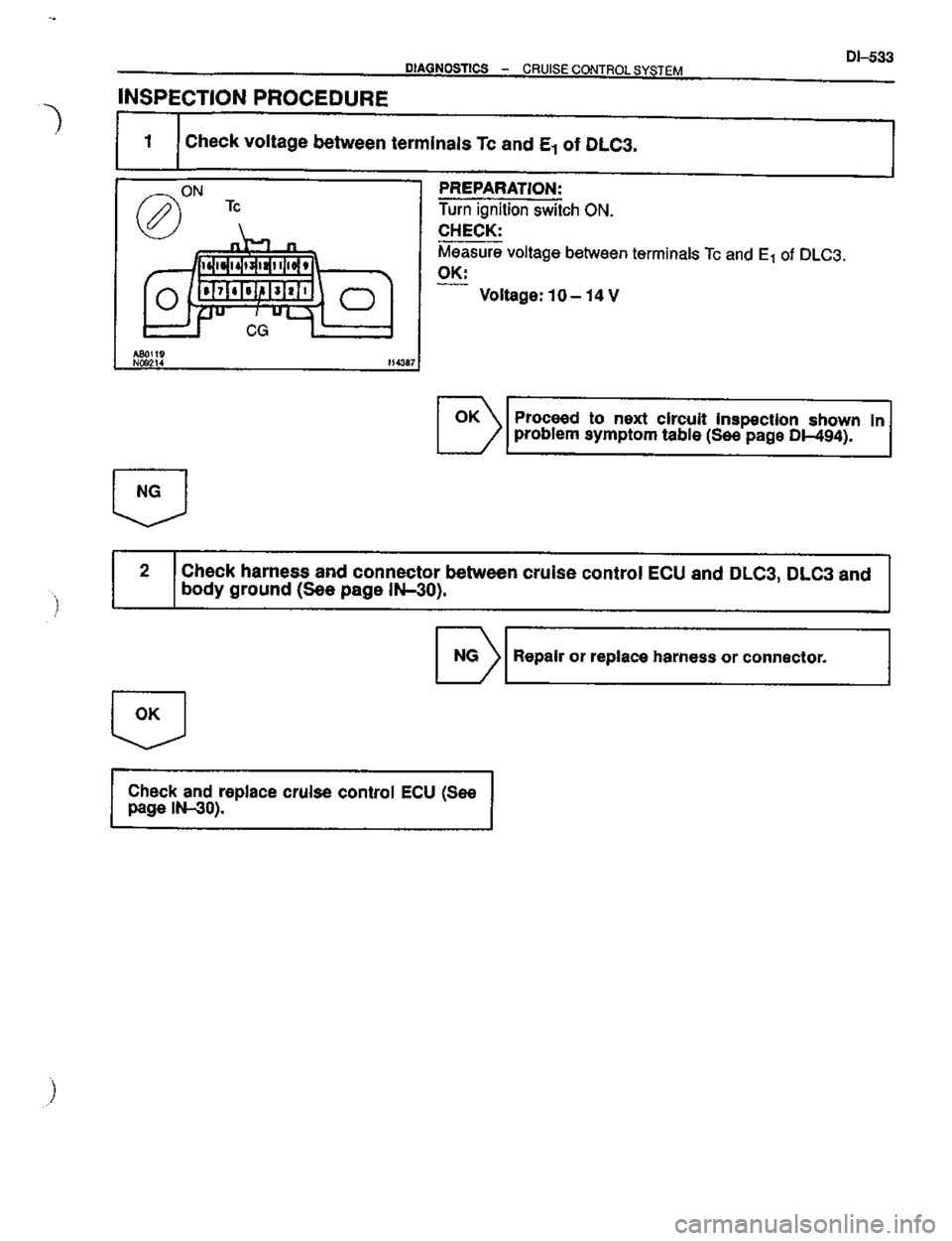 TOYOTA CELICA 1999  Service Repair Manual 