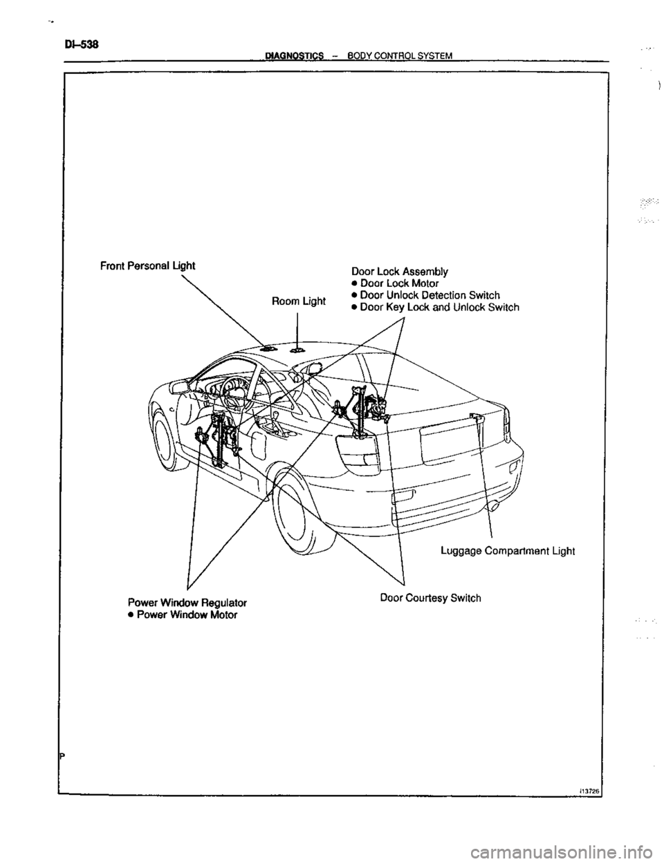 TOYOTA CELICA 1999  Service Repair Manual 