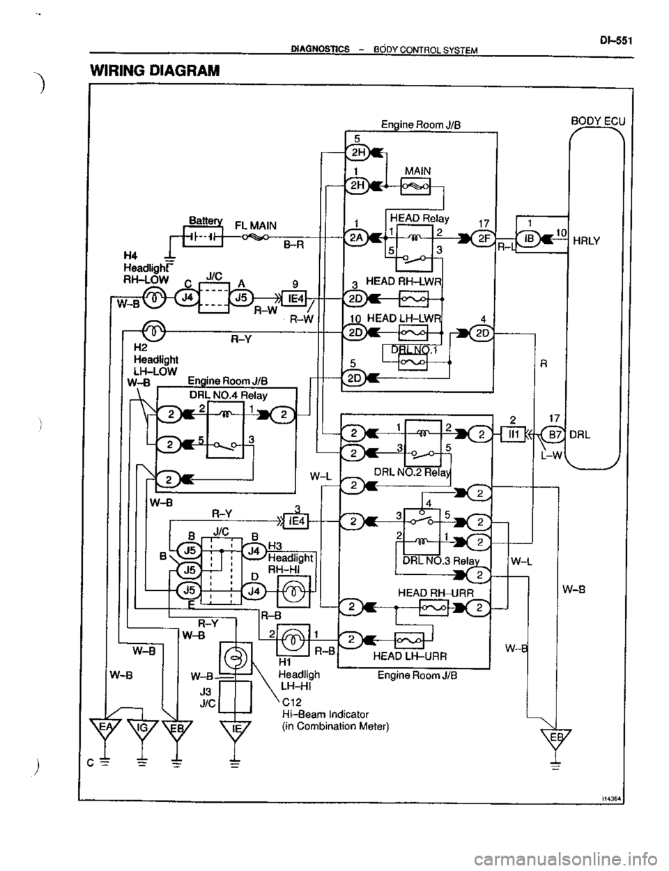 TOYOTA CELICA 1999  Service Repair Manual 