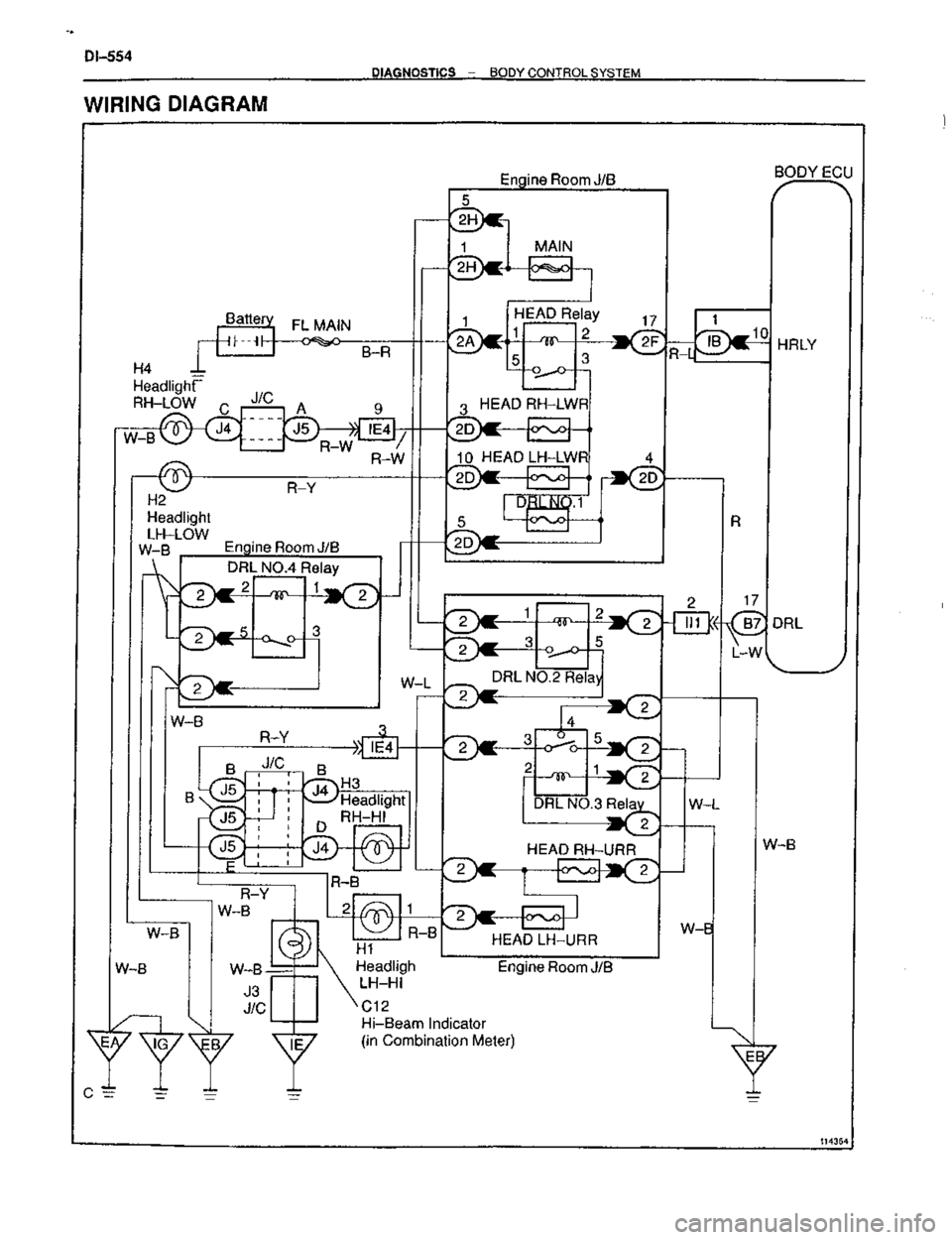 TOYOTA CELICA 1999  Service Repair Manual 