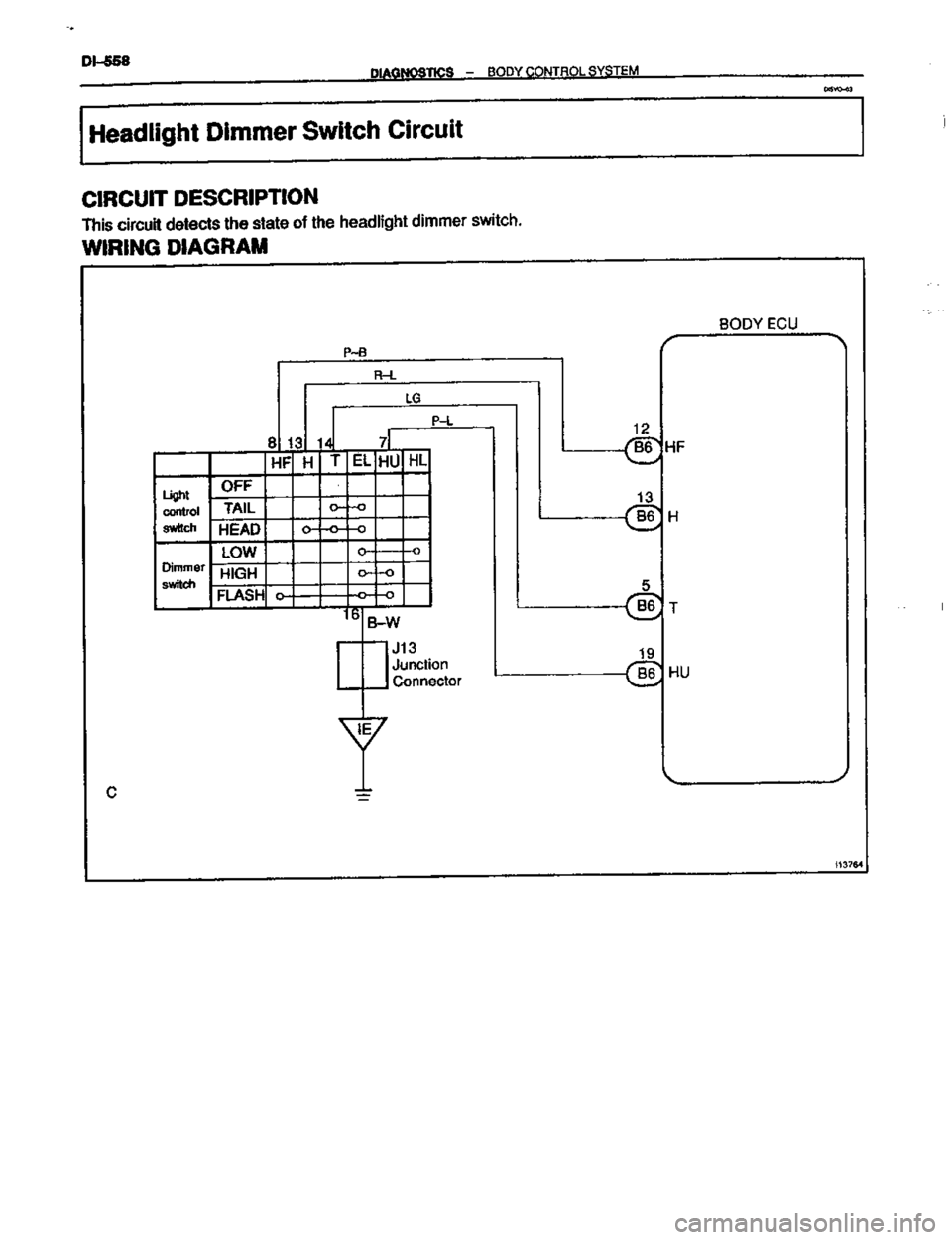 TOYOTA CELICA 1999  Service Repair Manual 