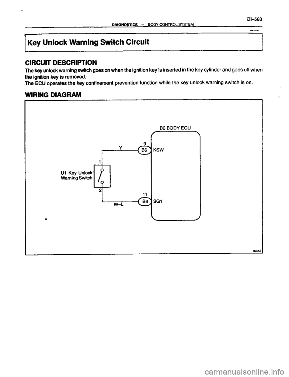 TOYOTA CELICA 1999  Service Repair Manual 