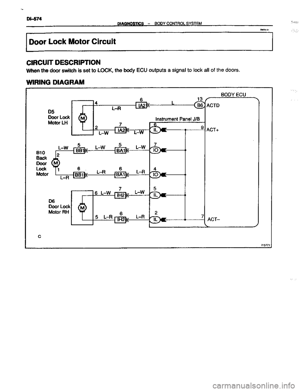 TOYOTA CELICA 1999  Service Repair Manual 