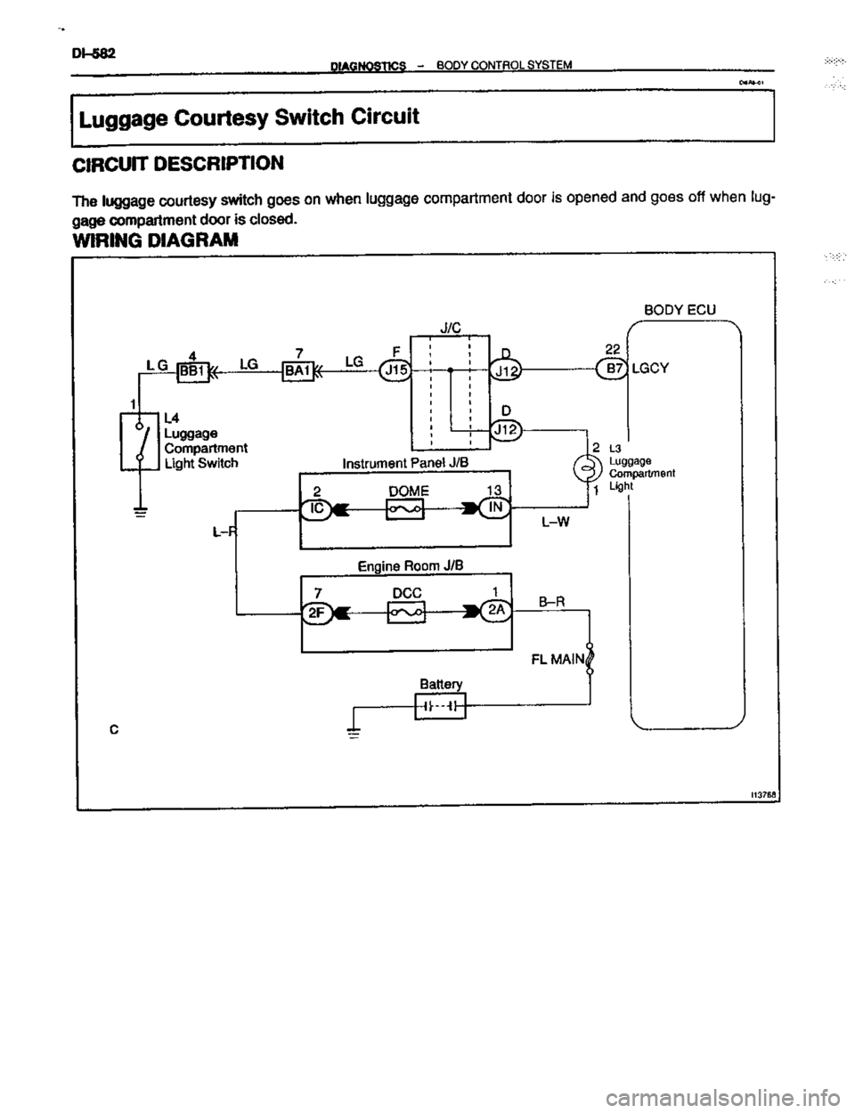 TOYOTA CELICA 1999  Service Repair Manual 