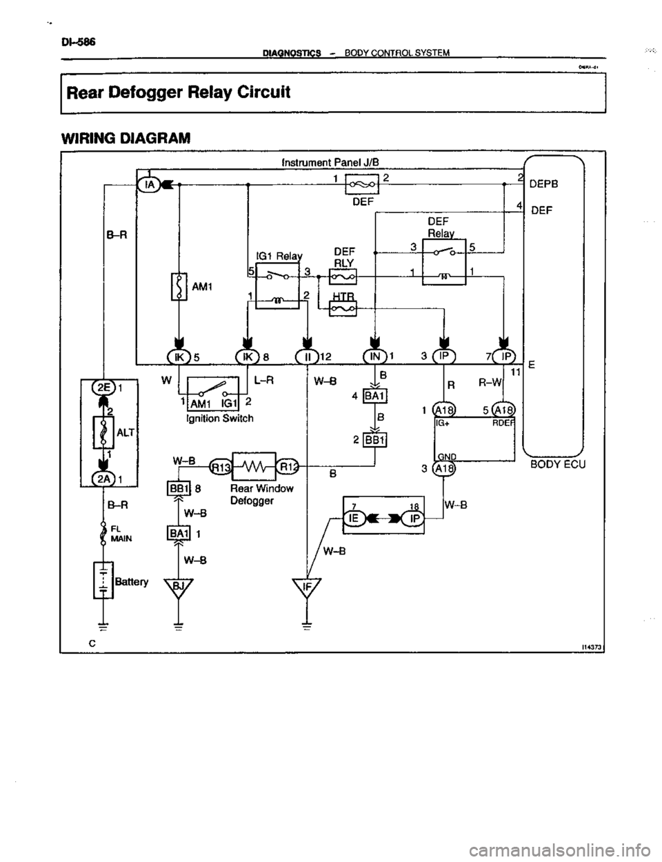 TOYOTA CELICA 1999  Service Repair Manual 