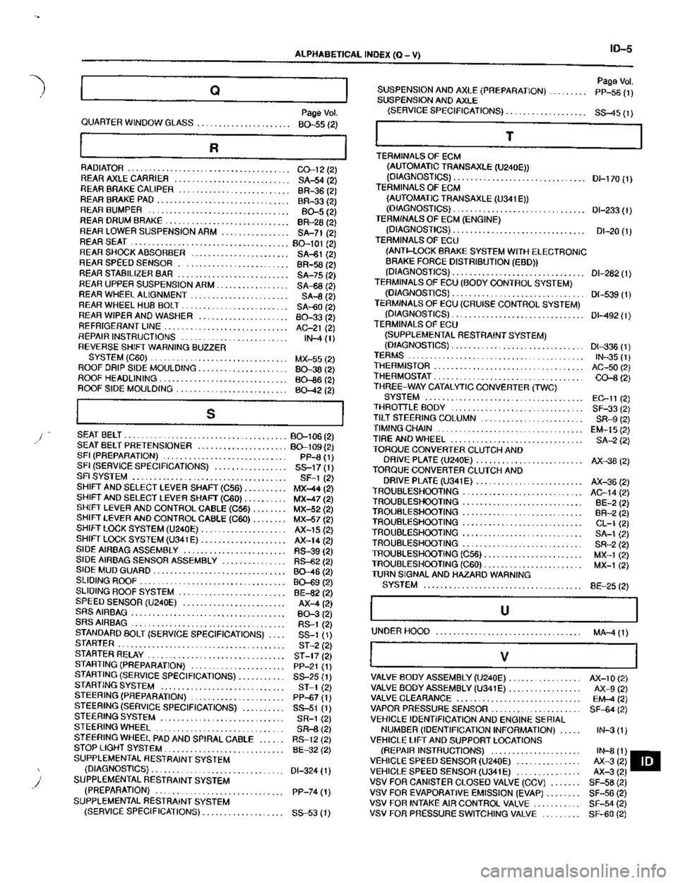 TOYOTA CELICA 1999  Service Repair Manual 