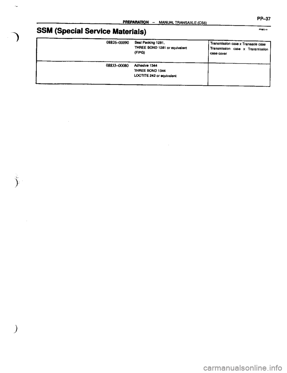 TOYOTA CELICA 1999  Service Repair Manual 