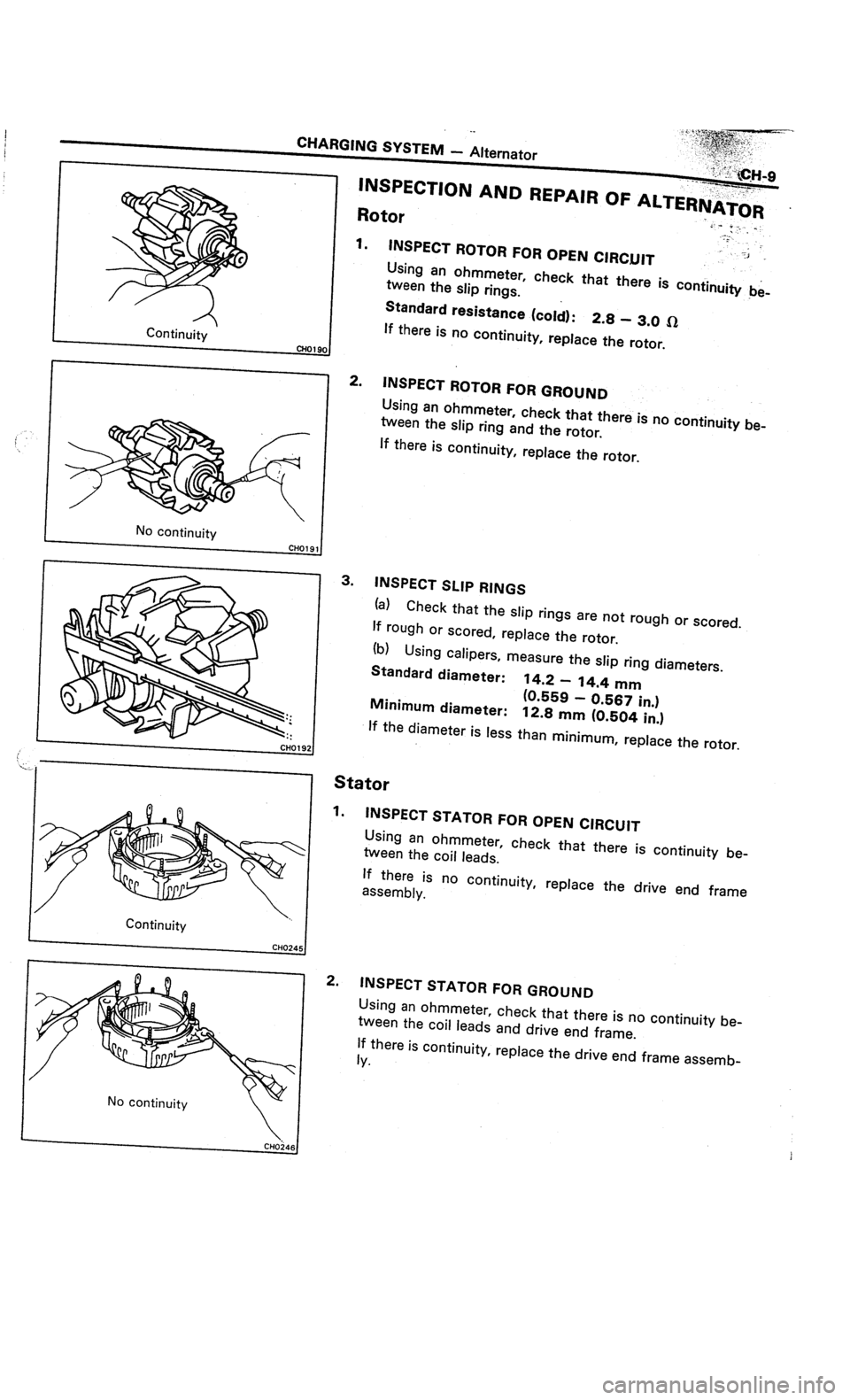 TOYOTA CELICA 1987  Service Repair Manual 