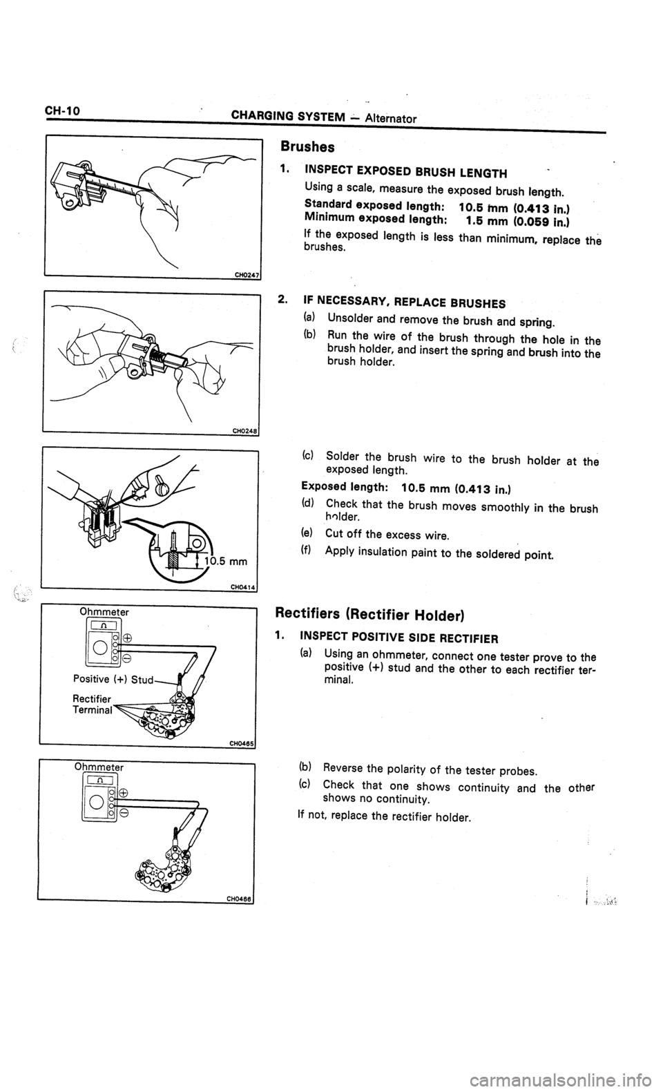 TOYOTA CELICA 1987  Service Repair Manual 