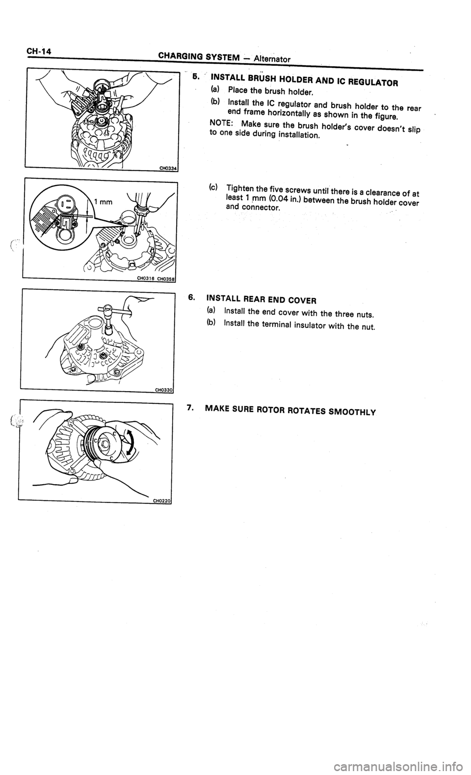 TOYOTA CELICA 1987  Service Repair Manual 