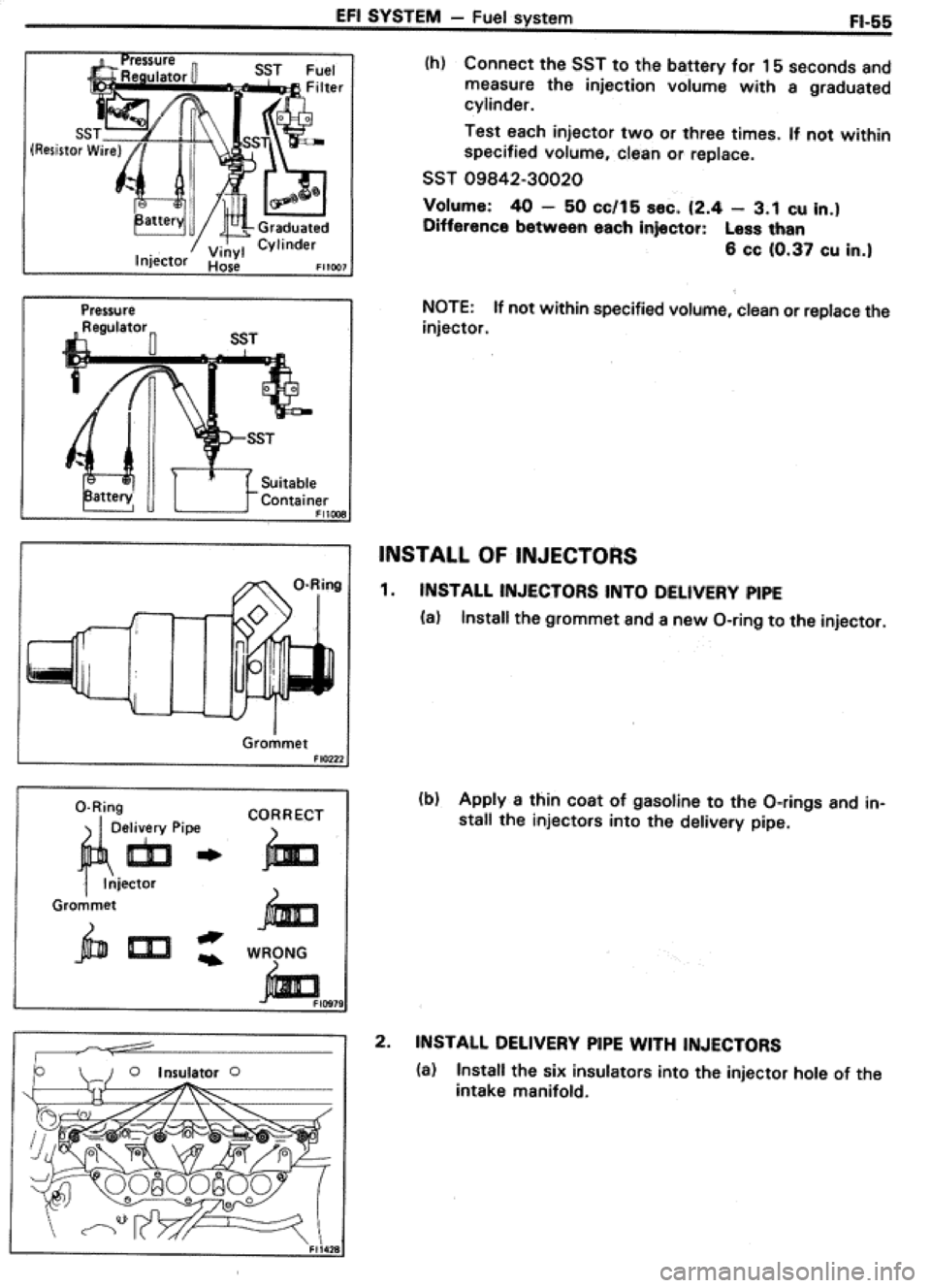 TOYOTA CELICA 1986  Service Repair Manual 