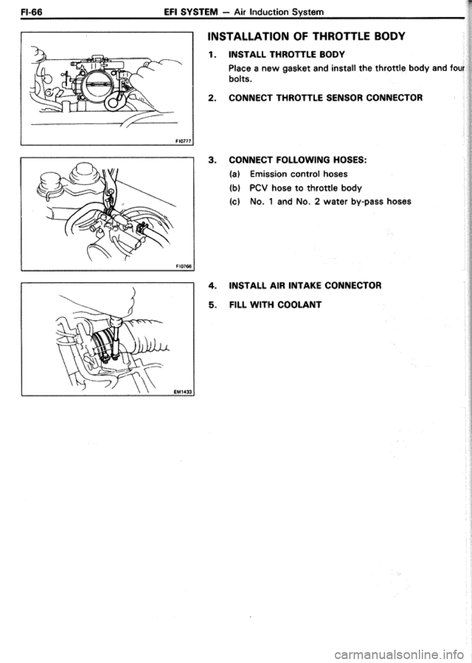 TOYOTA CELICA 1986  Service Repair Manual 
