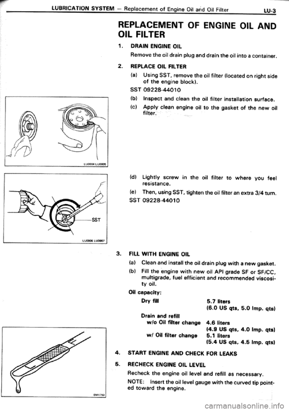 TOYOTA CELICA 1986  Service Repair Manual 