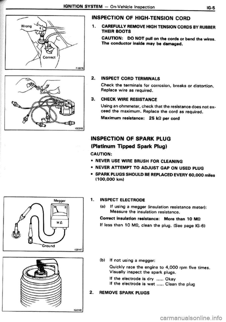 TOYOTA CELICA 1986  Service Repair Manual 