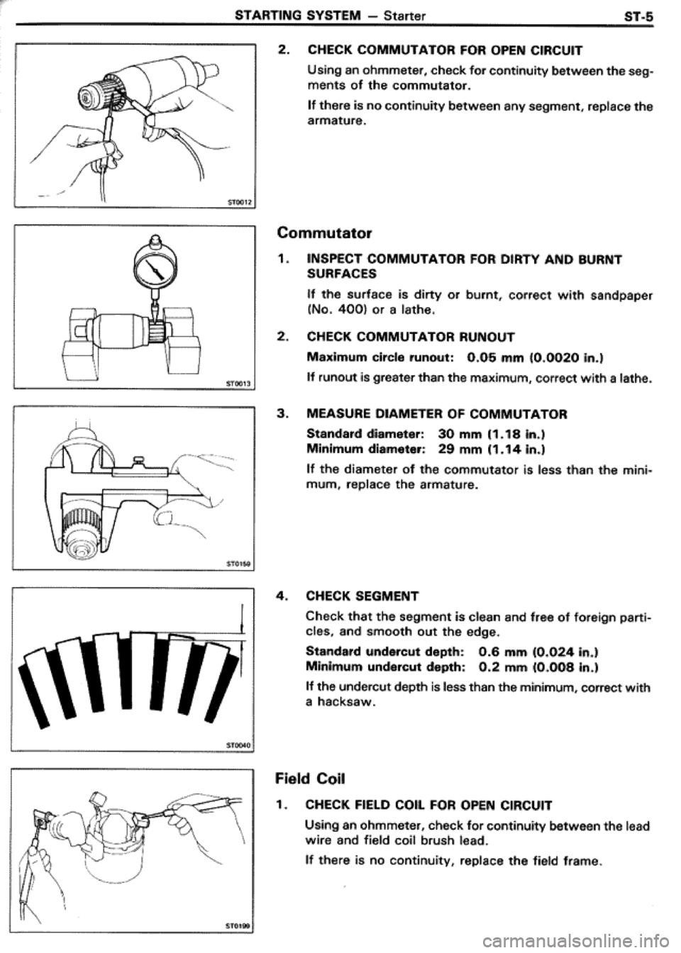 TOYOTA CELICA 1986  Service Repair Manual 
