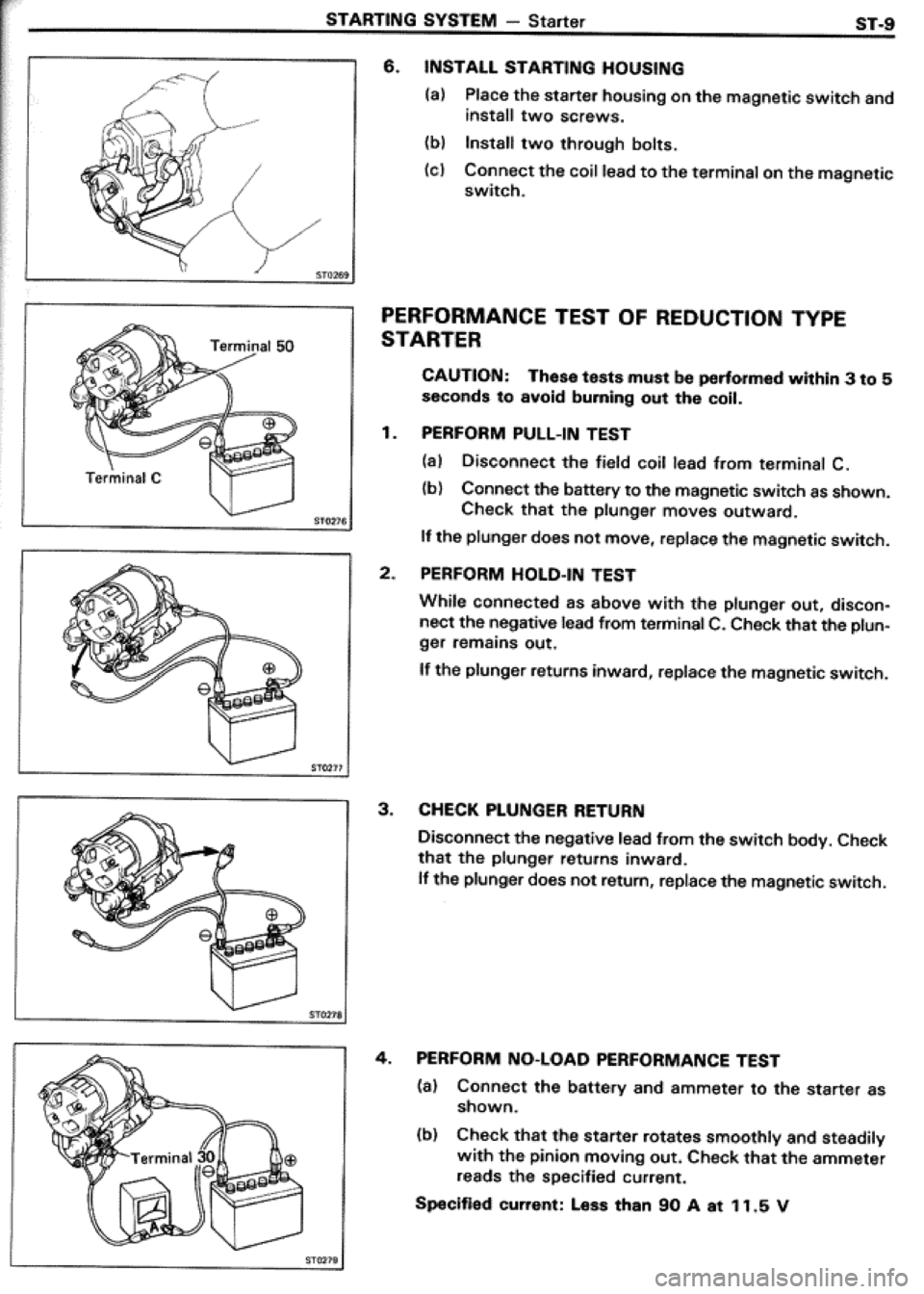 TOYOTA CELICA 1986  Service Repair Manual 