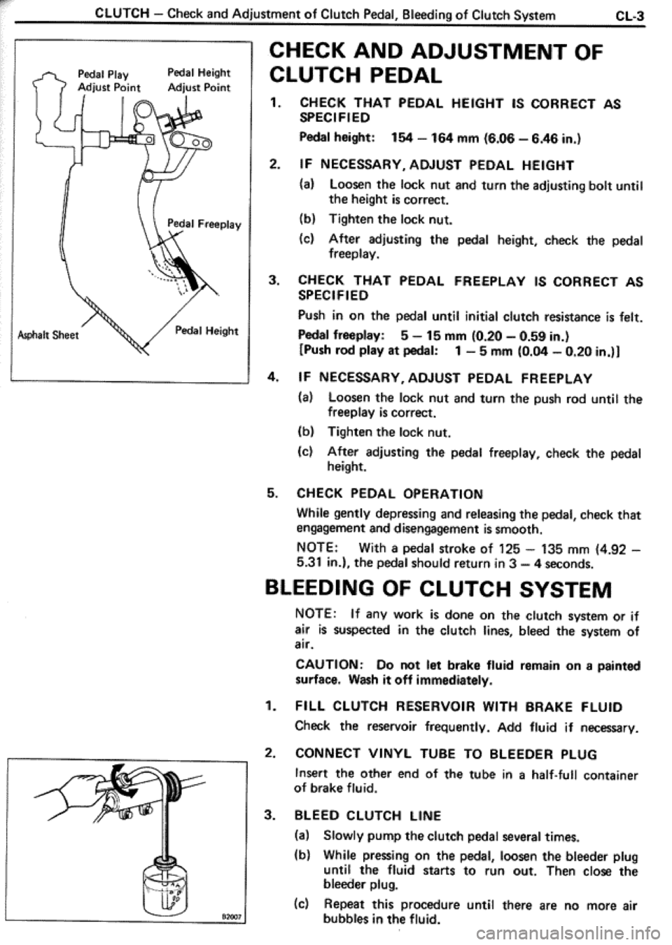 TOYOTA CELICA 1986  Service Repair Manual 