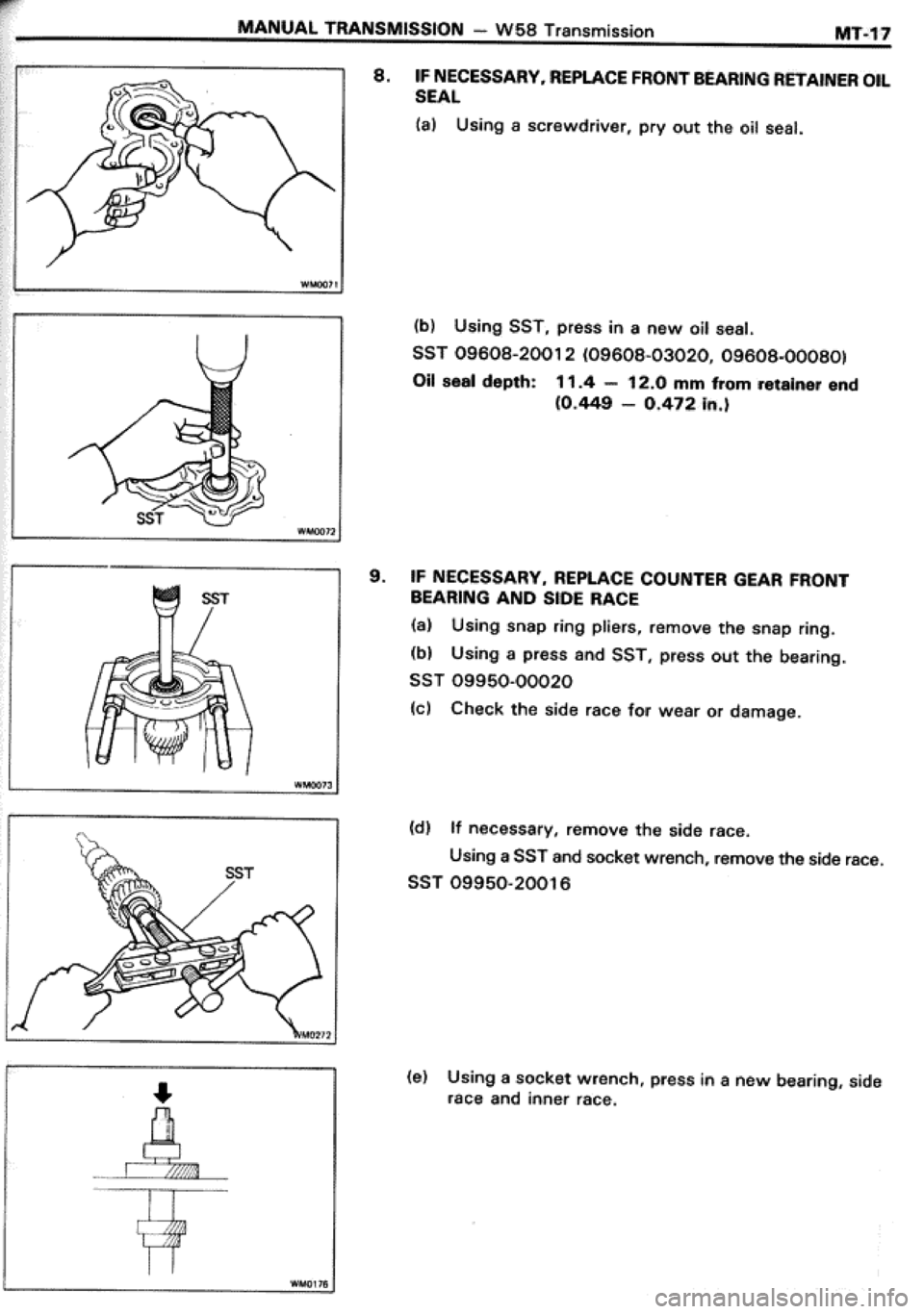 TOYOTA CELICA 1986  Service Repair Manual 