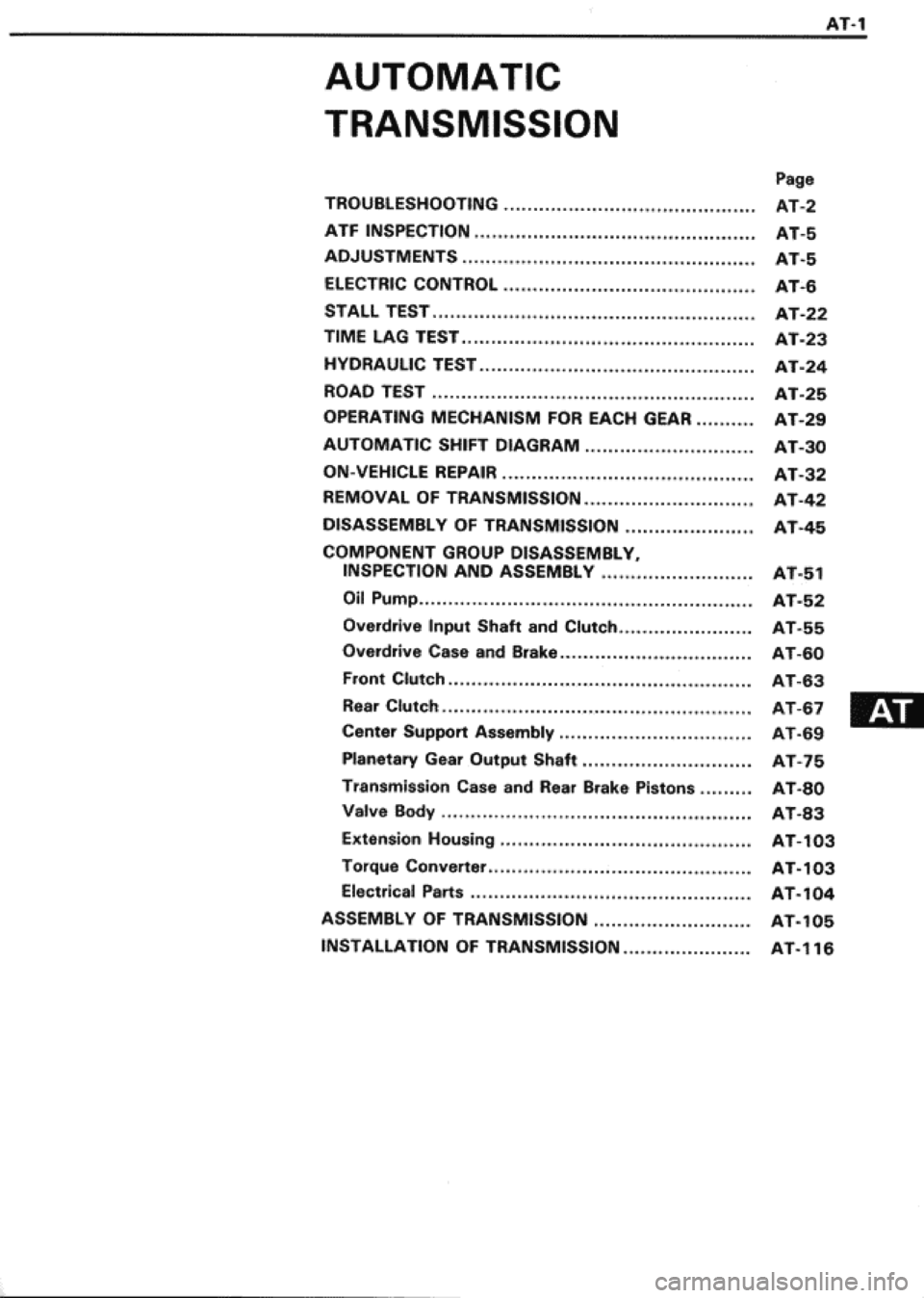 TOYOTA CELICA 1986  Service Repair Manual 