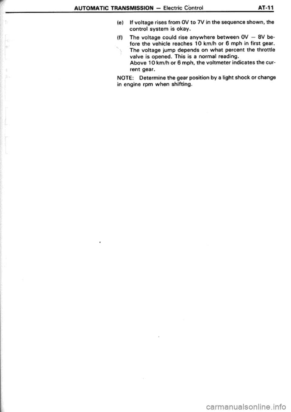 TOYOTA CELICA 1986  Service Repair Manual 