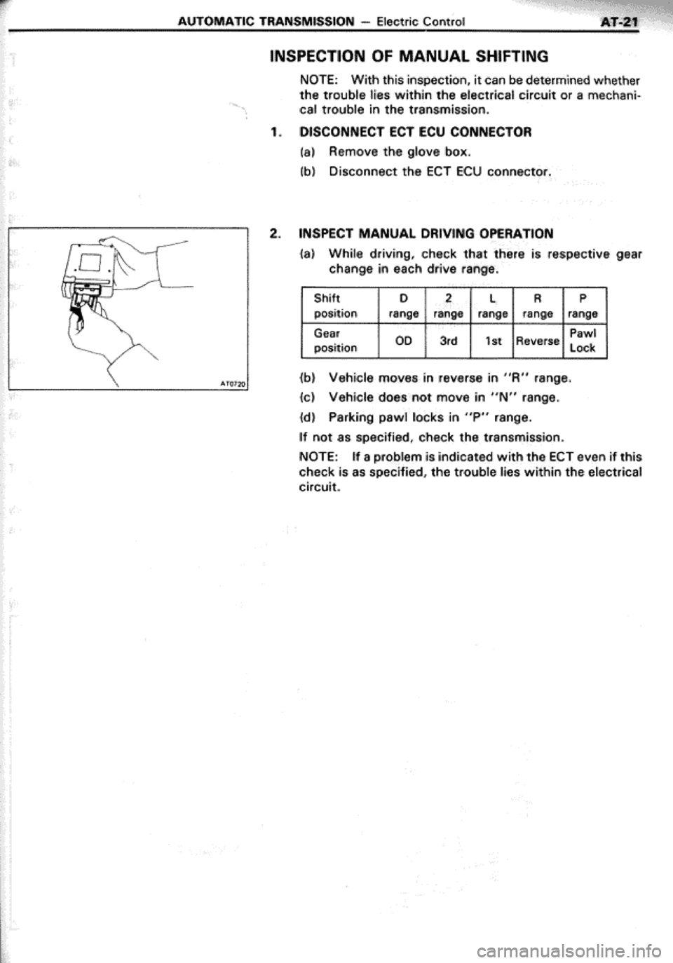 TOYOTA CELICA 1986  Service Repair Manual 
