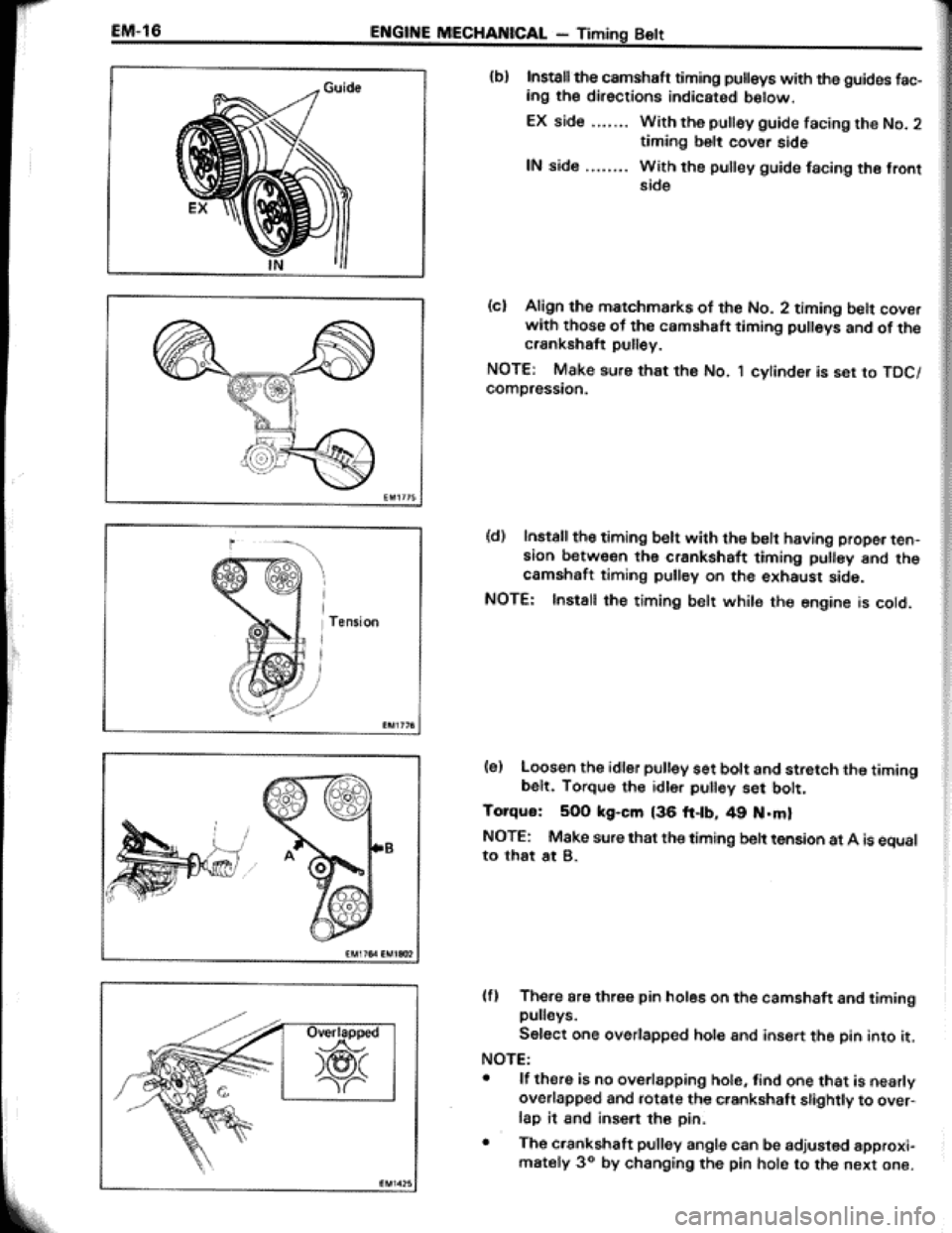 TOYOTA CELICA 1986  Service Repair Manual 