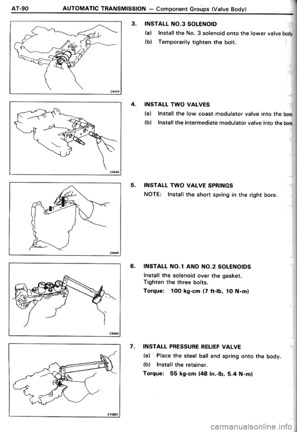TOYOTA CELICA 1986  Service Repair Manual 