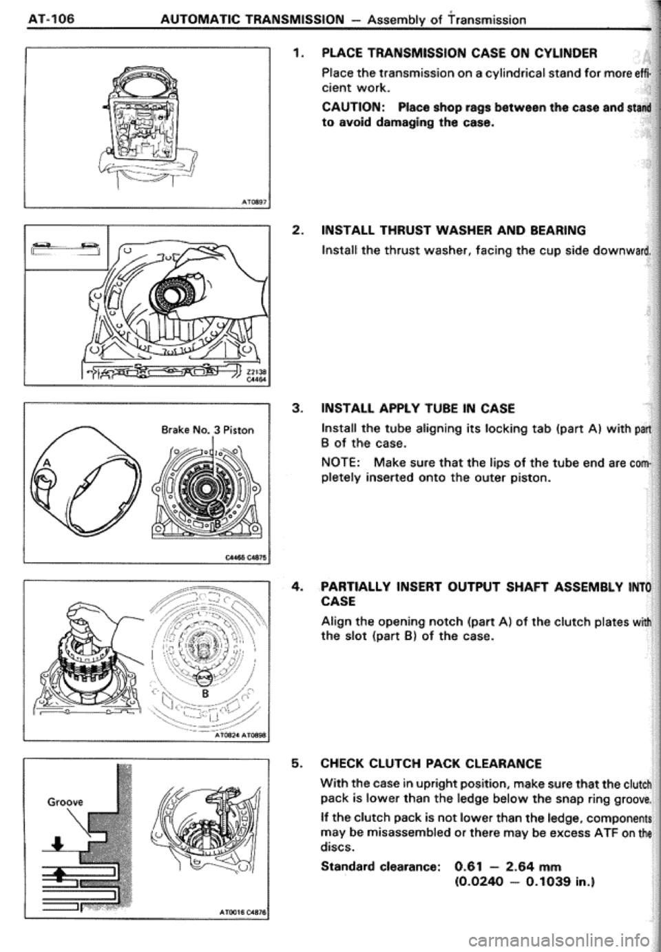 TOYOTA CELICA 1986  Service Repair Manual 