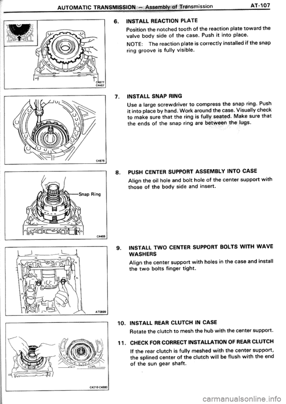 TOYOTA CELICA 1986  Service Repair Manual 