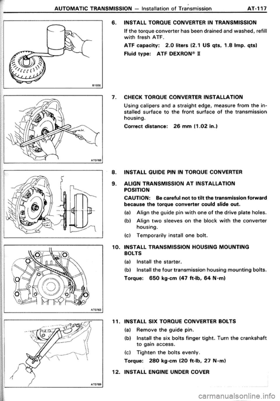 TOYOTA CELICA 1986  Service Repair Manual 