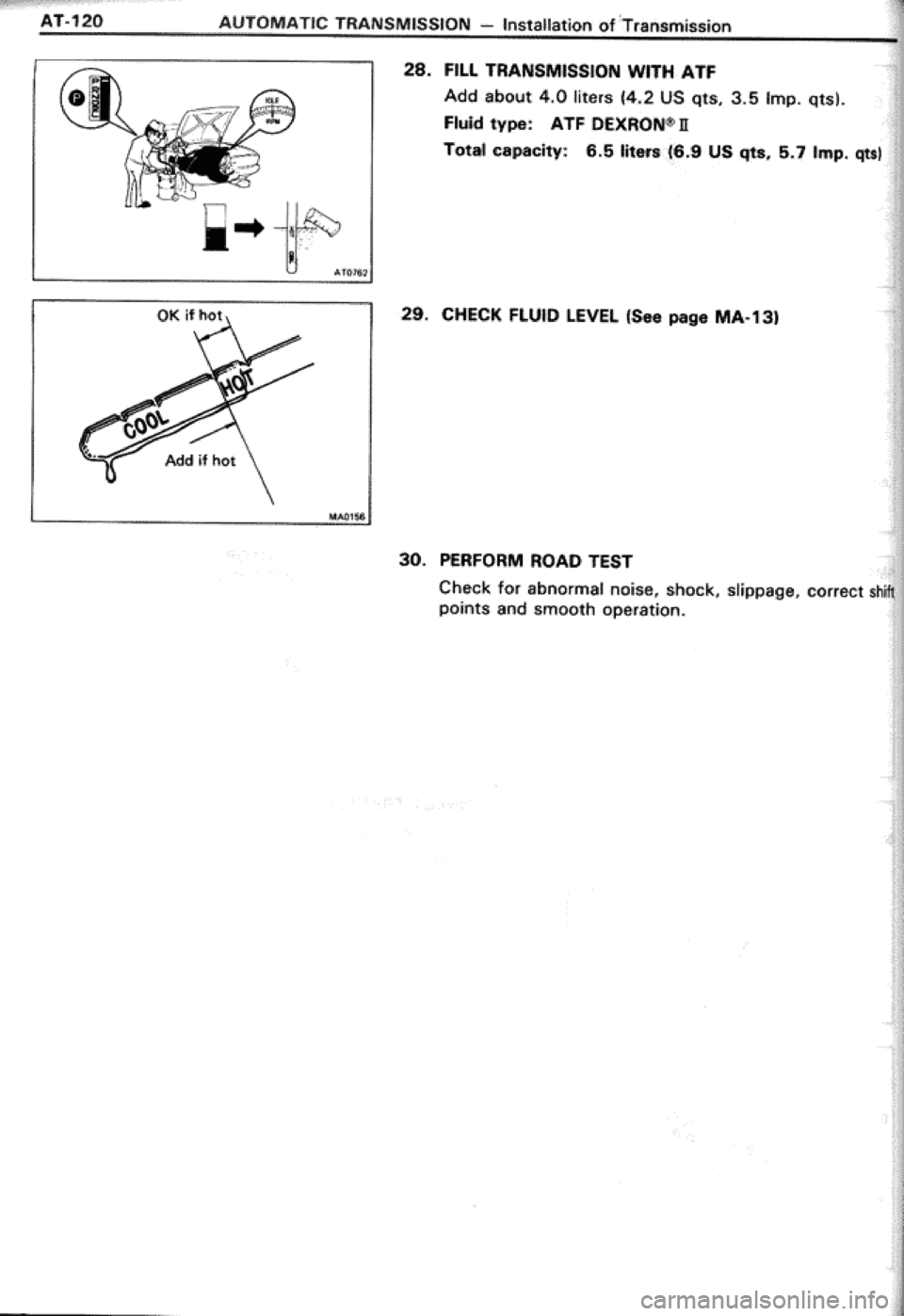 TOYOTA CELICA 1986  Service Repair Manual 