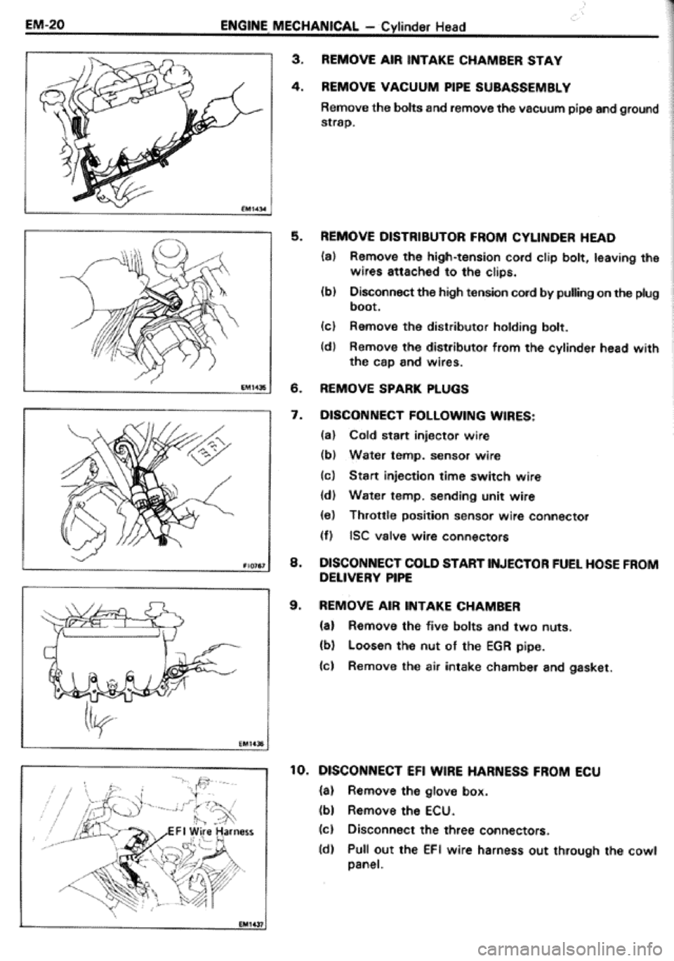 TOYOTA CELICA 1986  Service Repair Manual 