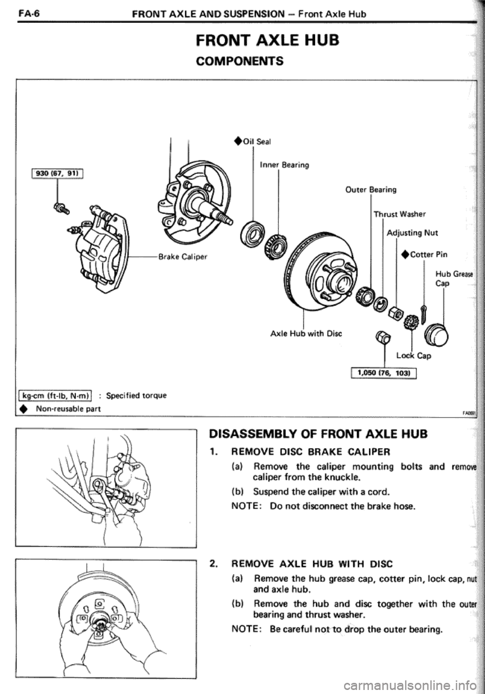 TOYOTA CELICA 1986  Service Repair Manual 
