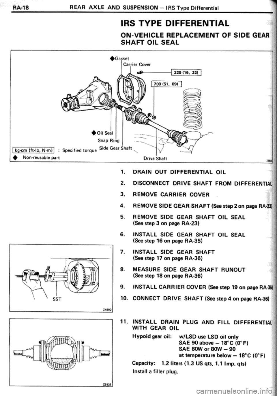 TOYOTA CELICA 1986  Service Repair Manual 