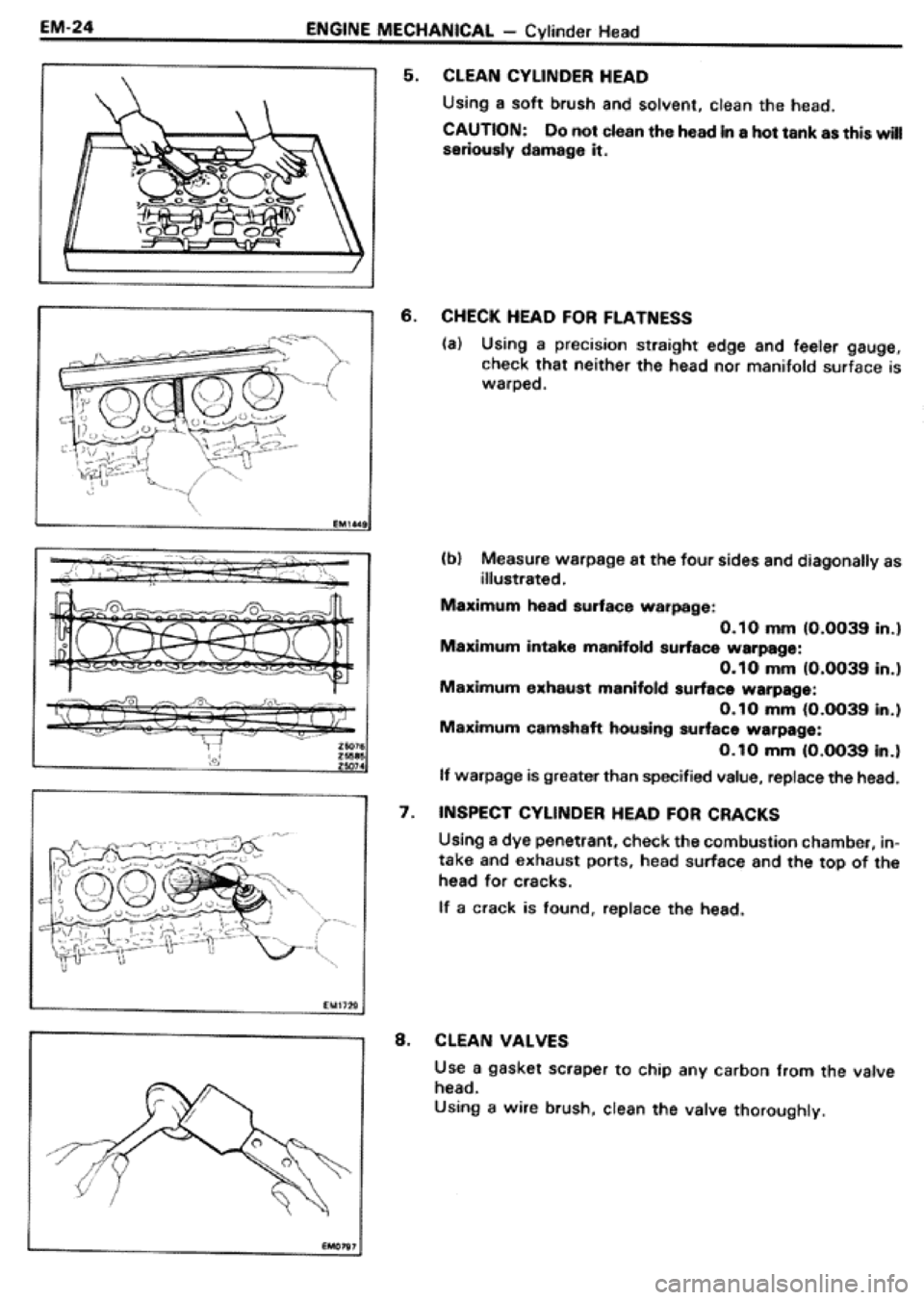 TOYOTA CELICA 1986  Service Repair Manual 