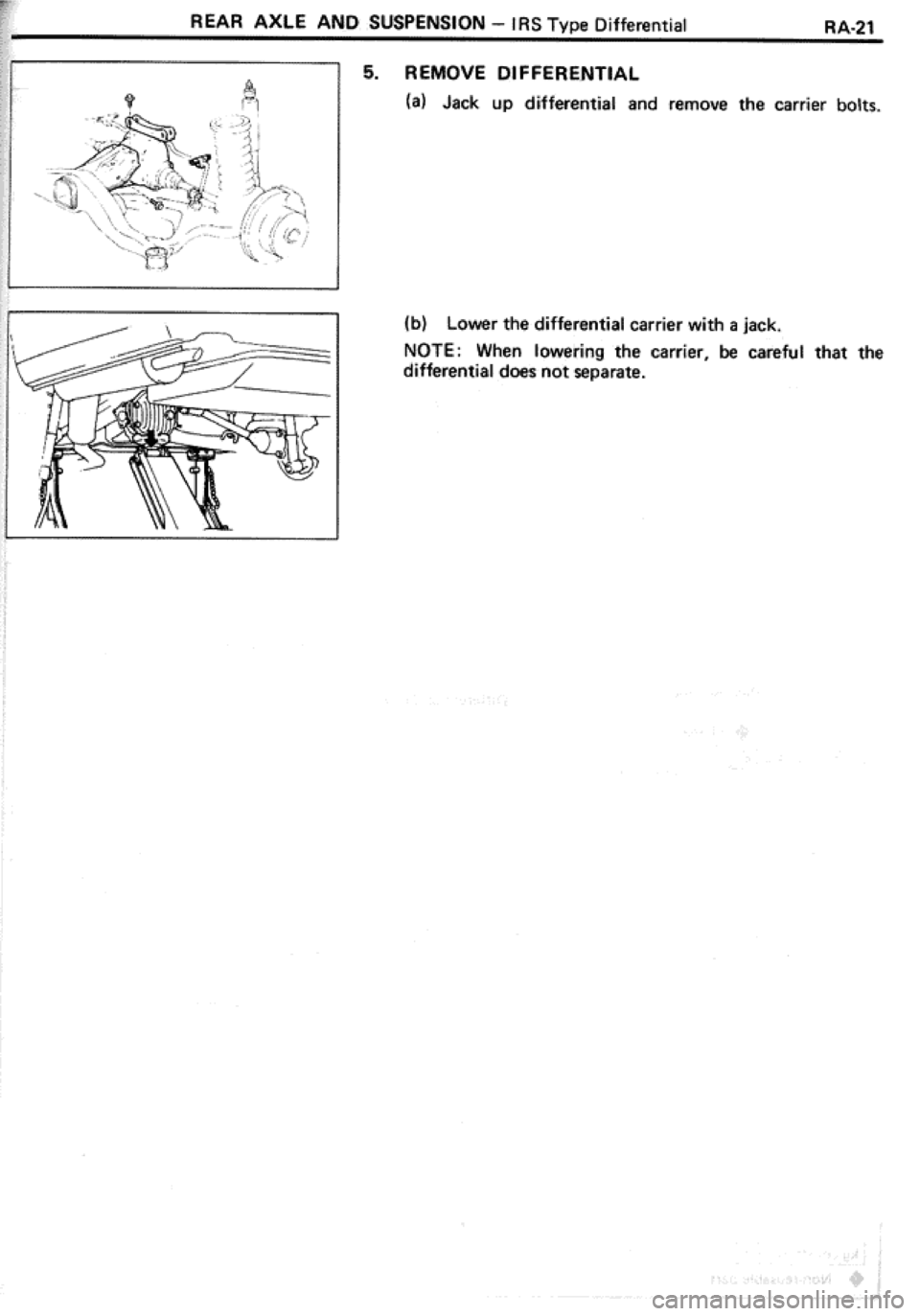 TOYOTA CELICA 1986  Service Repair Manual 