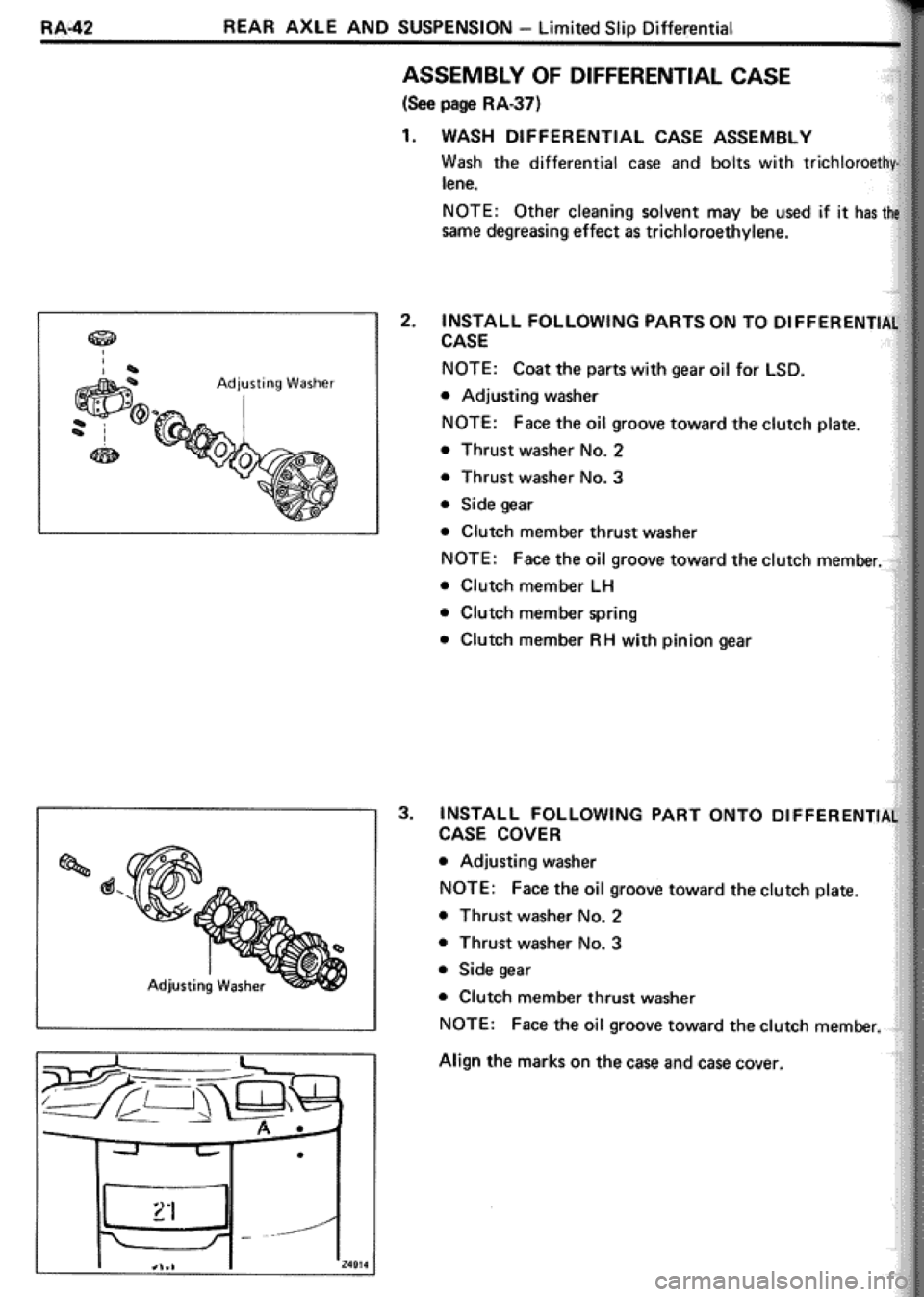 TOYOTA CELICA 1986  Service Repair Manual 