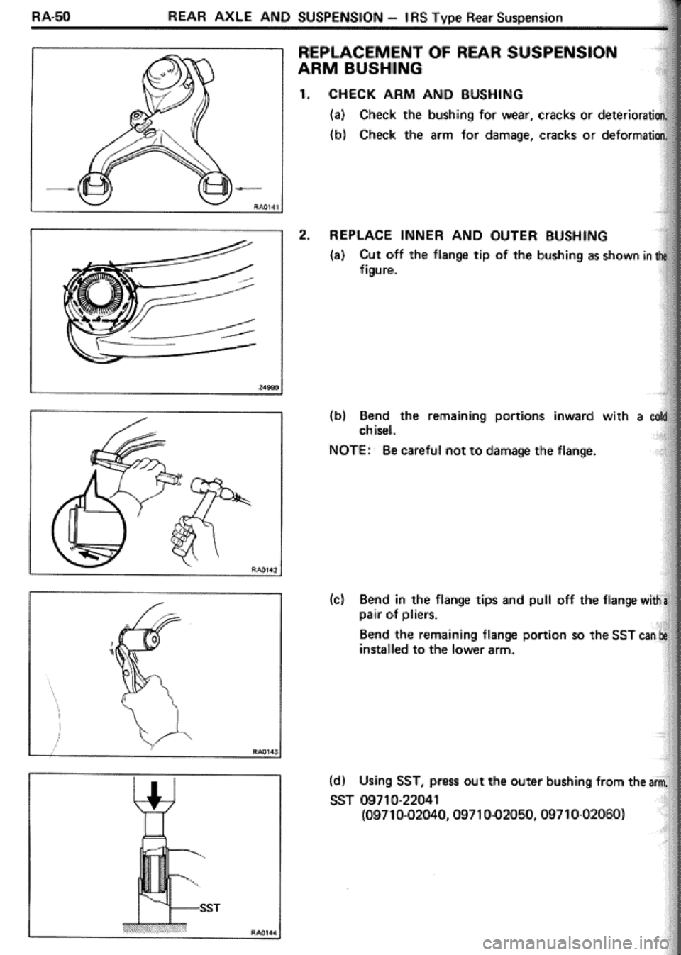 TOYOTA CELICA 1986  Service Repair Manual 
