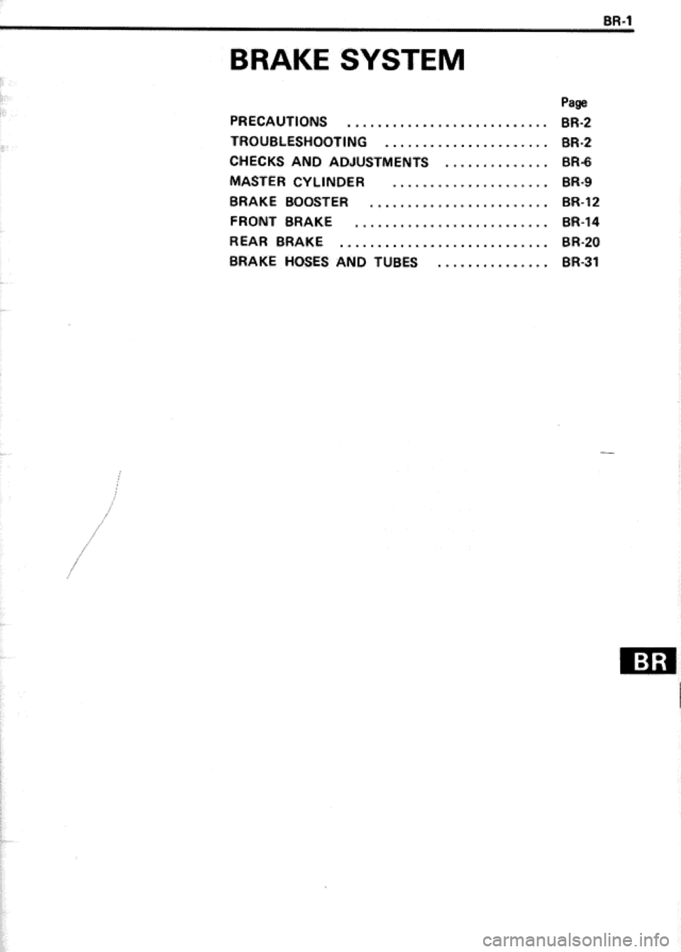 TOYOTA CELICA 1986  Service Repair Manual 
