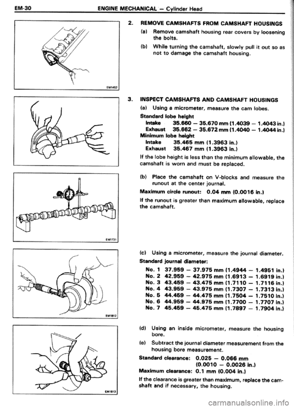 TOYOTA CELICA 1986  Service Repair Manual 
