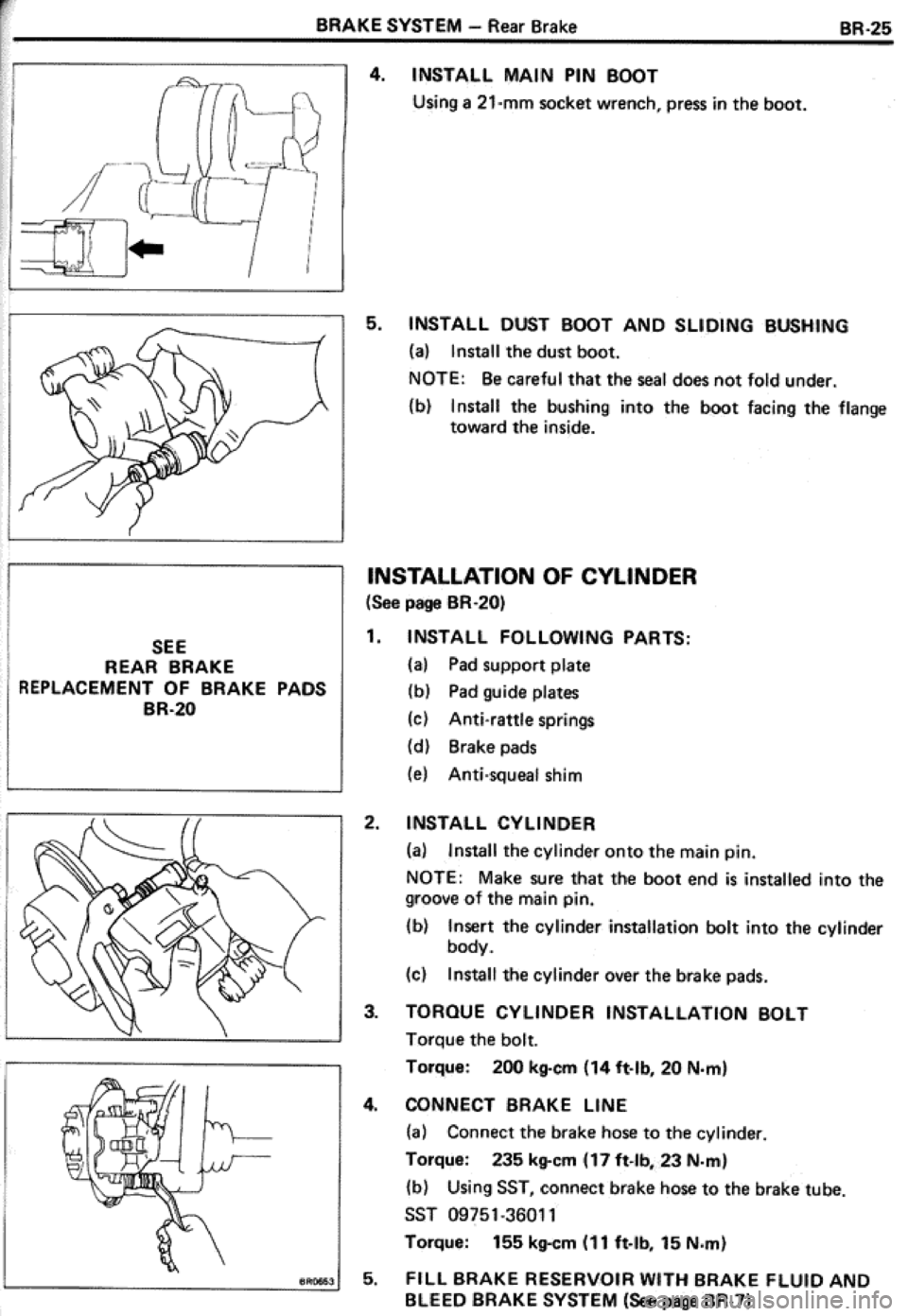 TOYOTA CELICA 1986  Service Repair Manual 