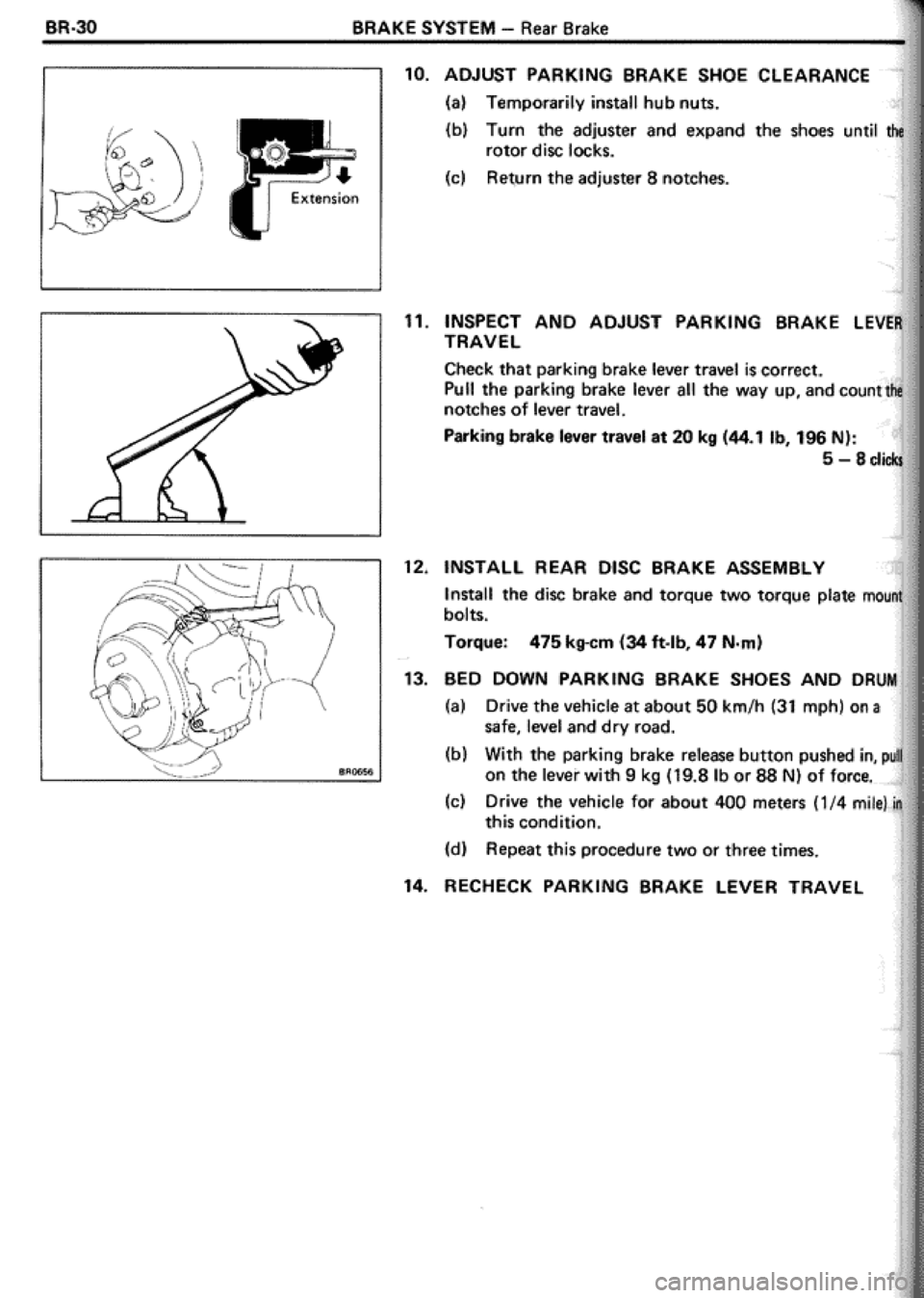 TOYOTA CELICA 1986  Service Repair Manual 