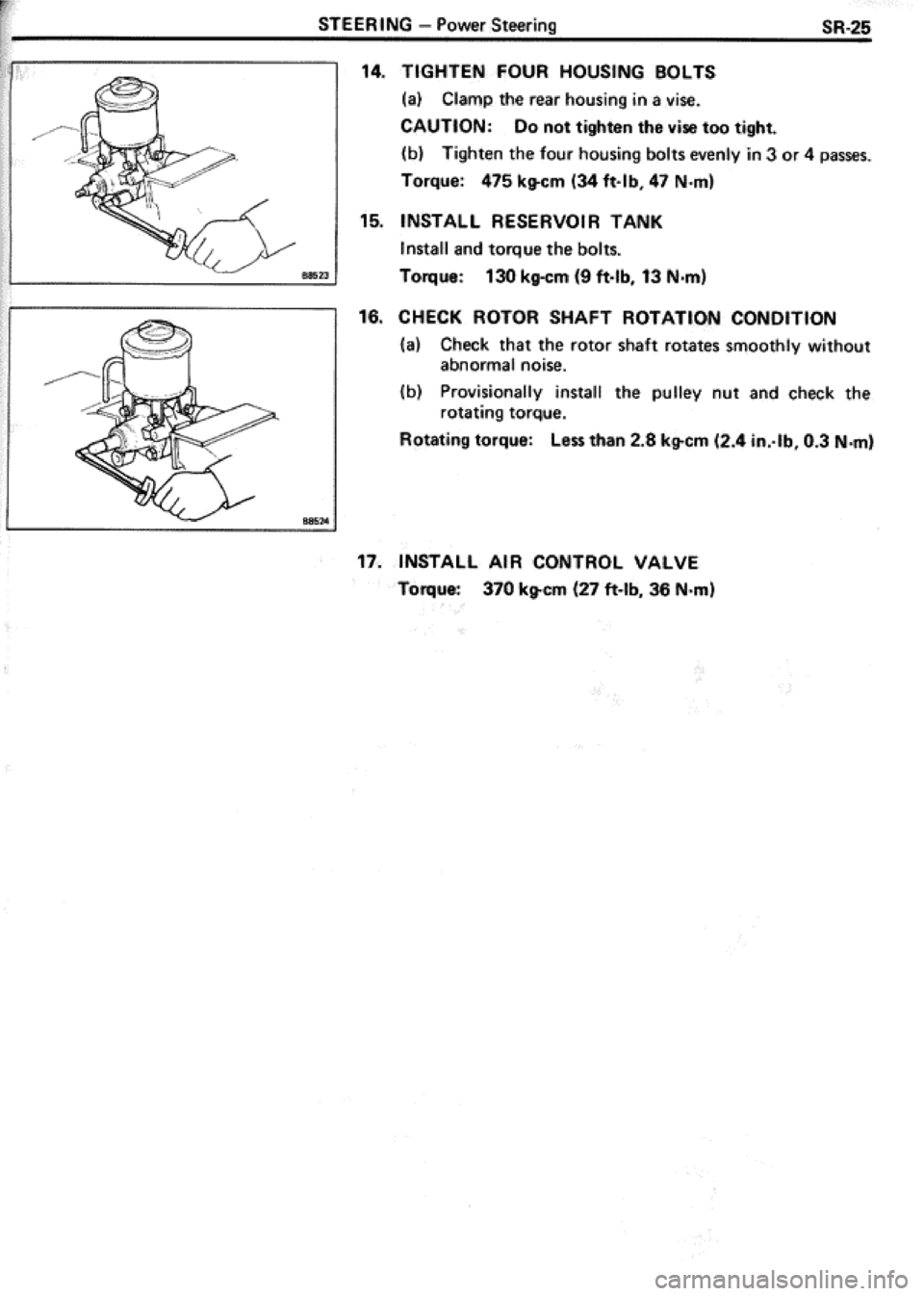 TOYOTA CELICA 1986  Service Repair Manual 