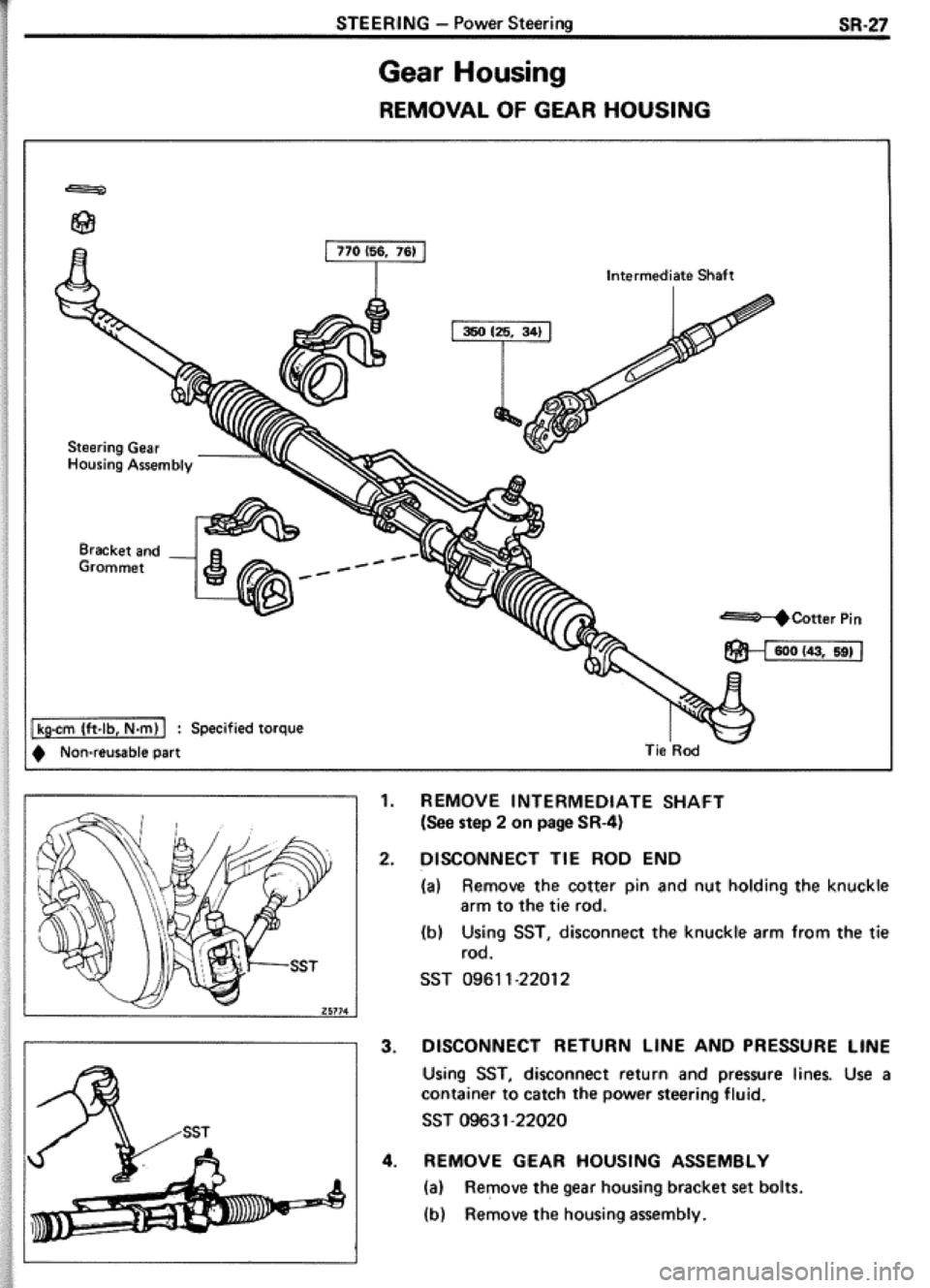 TOYOTA CELICA 1986  Service Repair Manual 