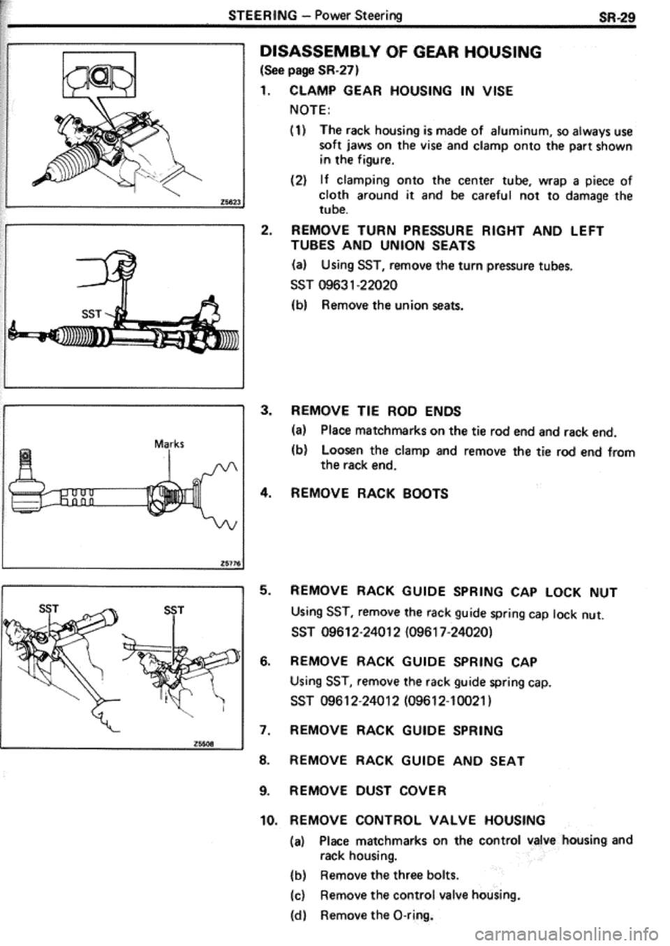 TOYOTA CELICA 1986  Service Repair Manual 