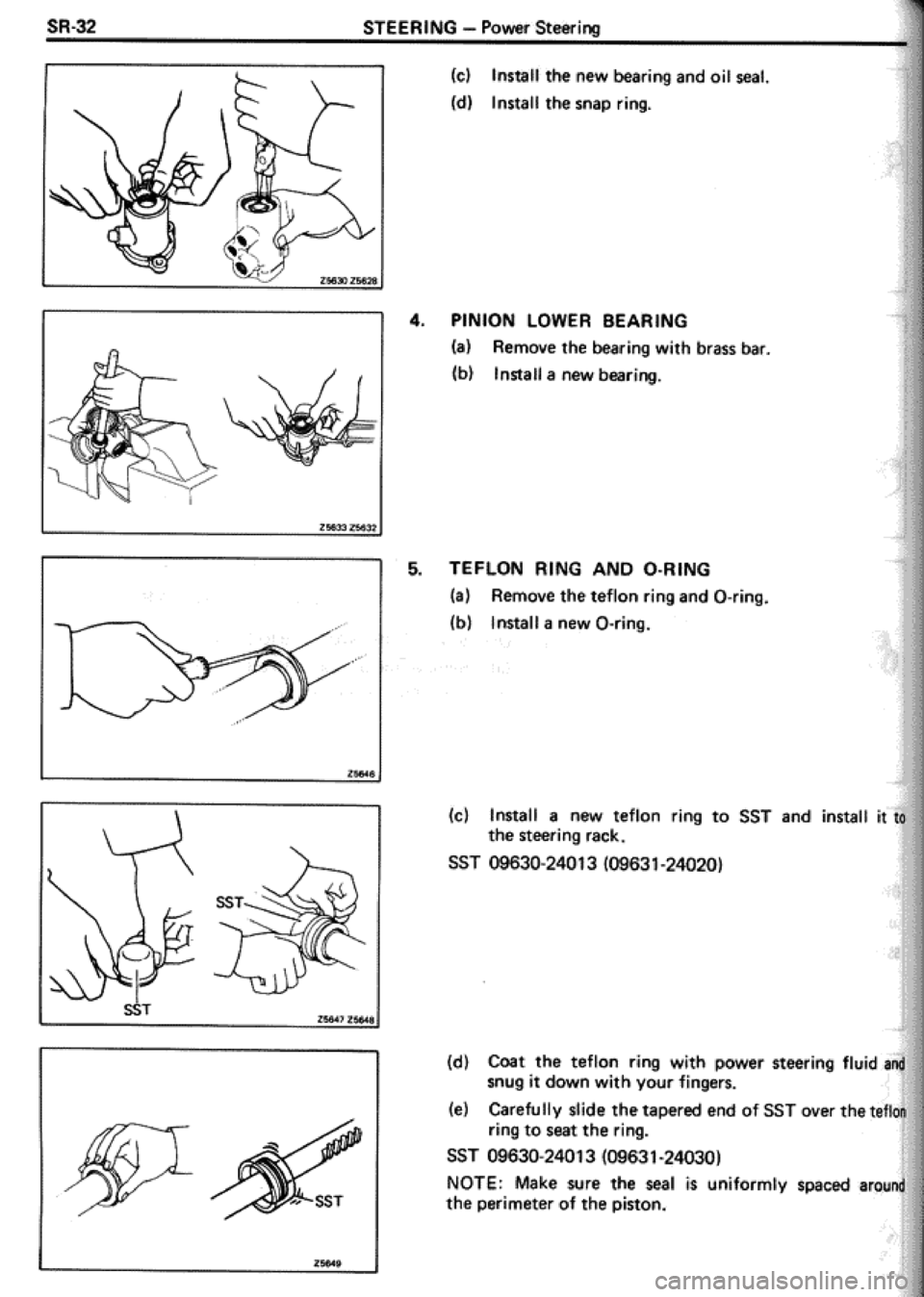 TOYOTA CELICA 1986  Service Repair Manual 