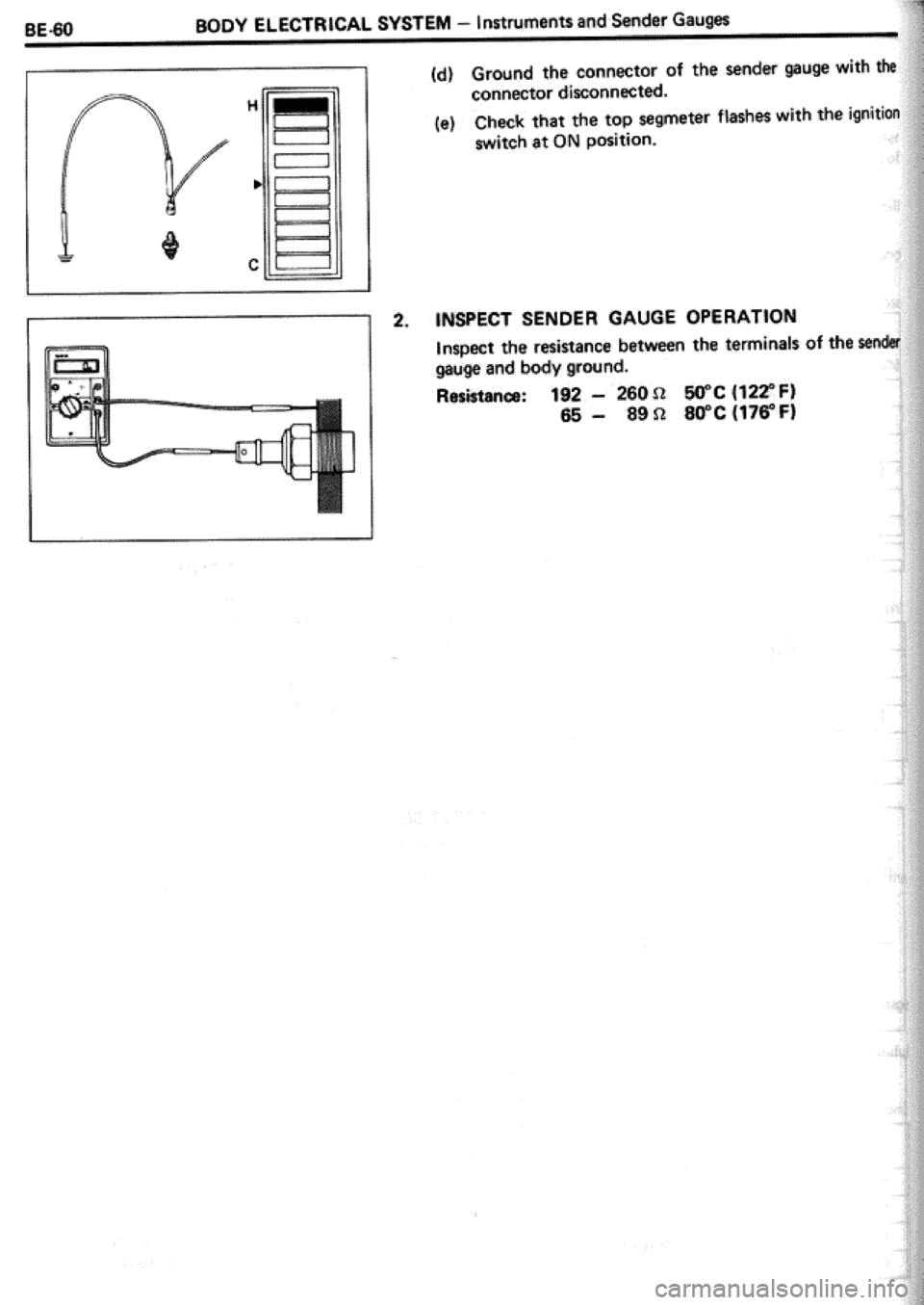 TOYOTA CELICA 1986  Service Repair Manual 
