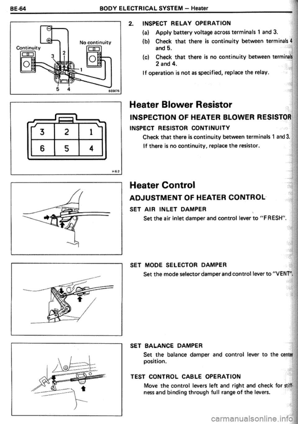 TOYOTA CELICA 1986  Service Repair Manual 
