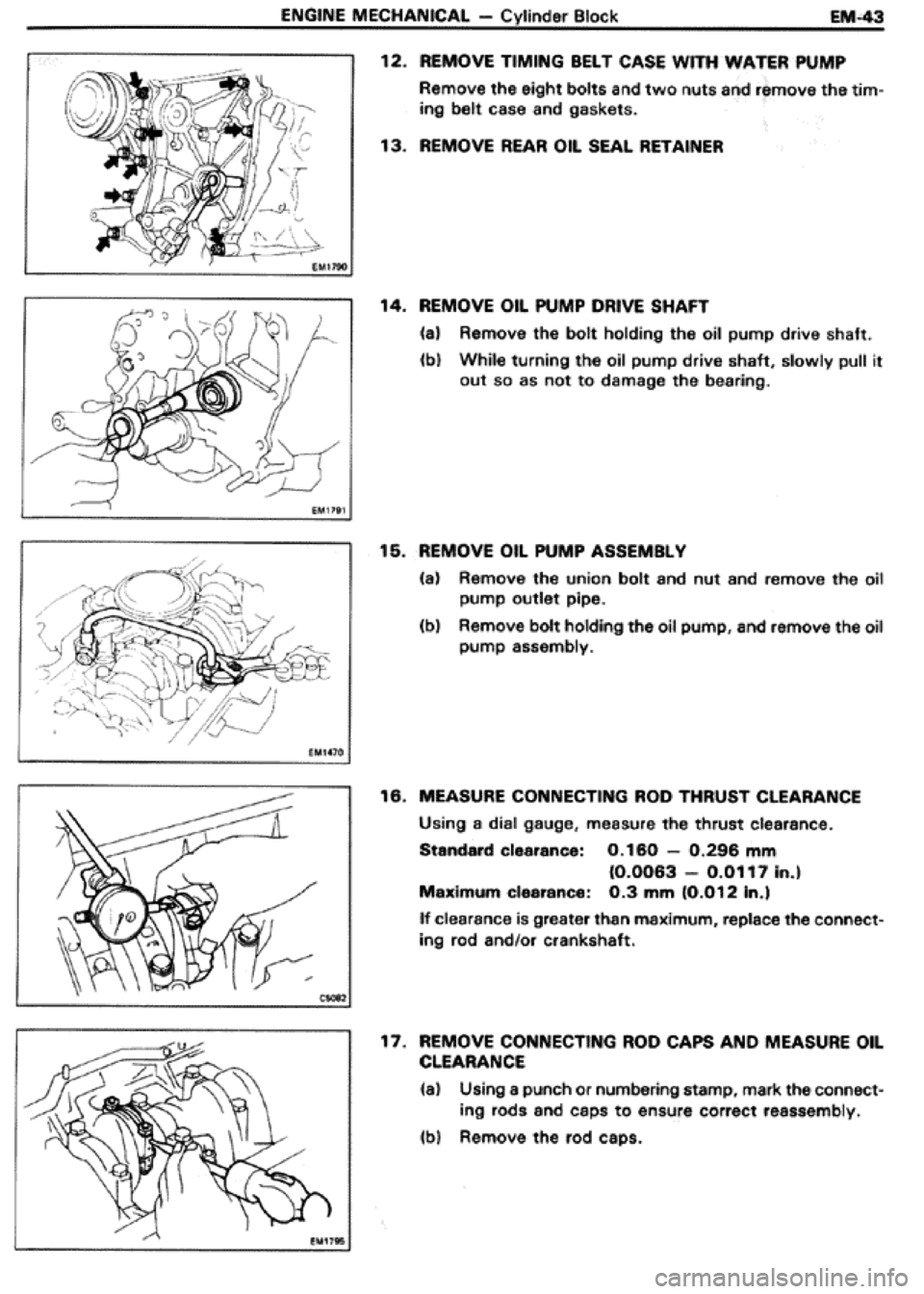 TOYOTA CELICA 1986  Service Repair Manual 
